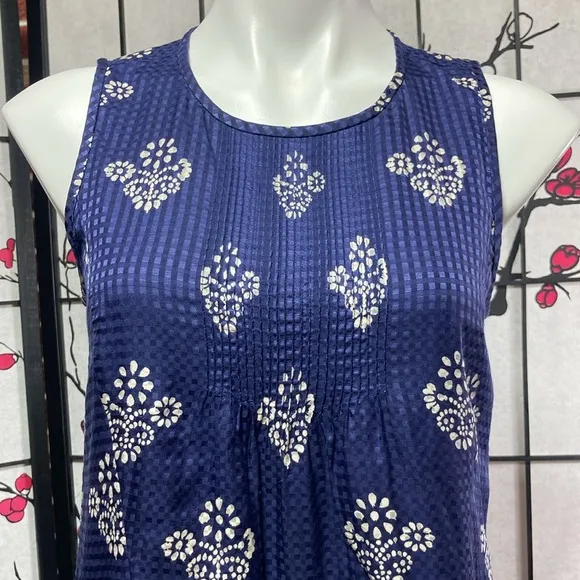 🐲💙 Madewell Silk Blend Floral Print Dress