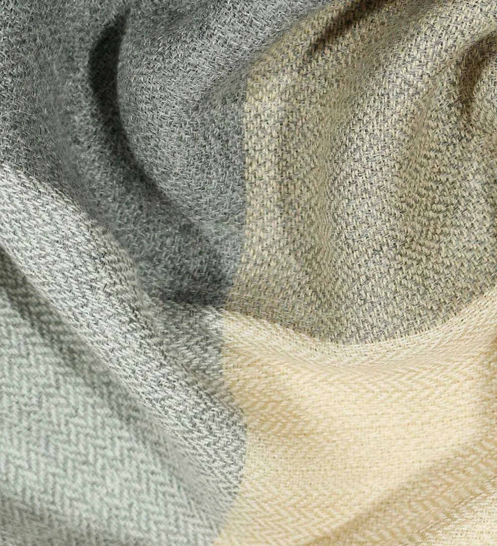 100% Baby Alpaca Wool Woven Shawl Wrap For Women Heavenly Soft And Warm Squares Design
