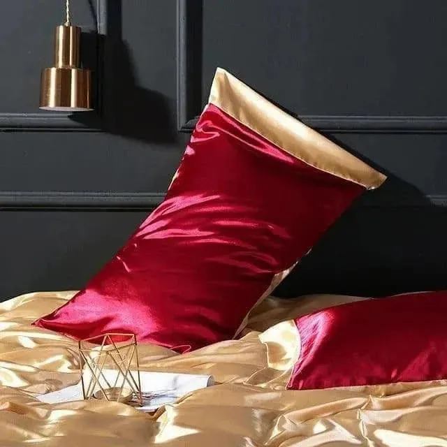 100% Mulberry Silk Solid Pillow Case