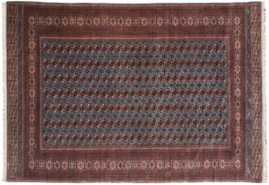 12x17.5 Vintage Fine Bokhara Carpet