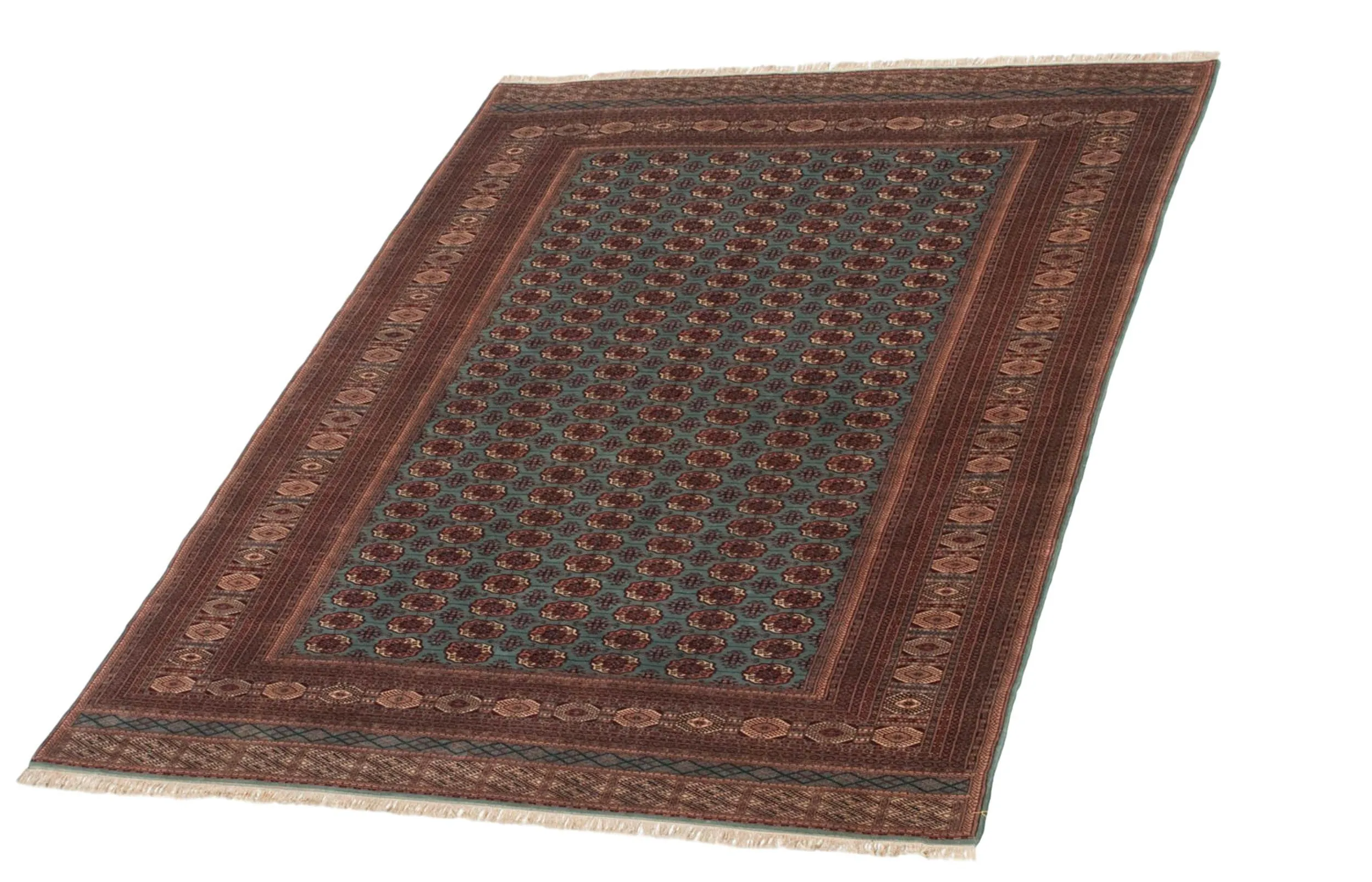12x17.5 Vintage Fine Bokhara Carpet