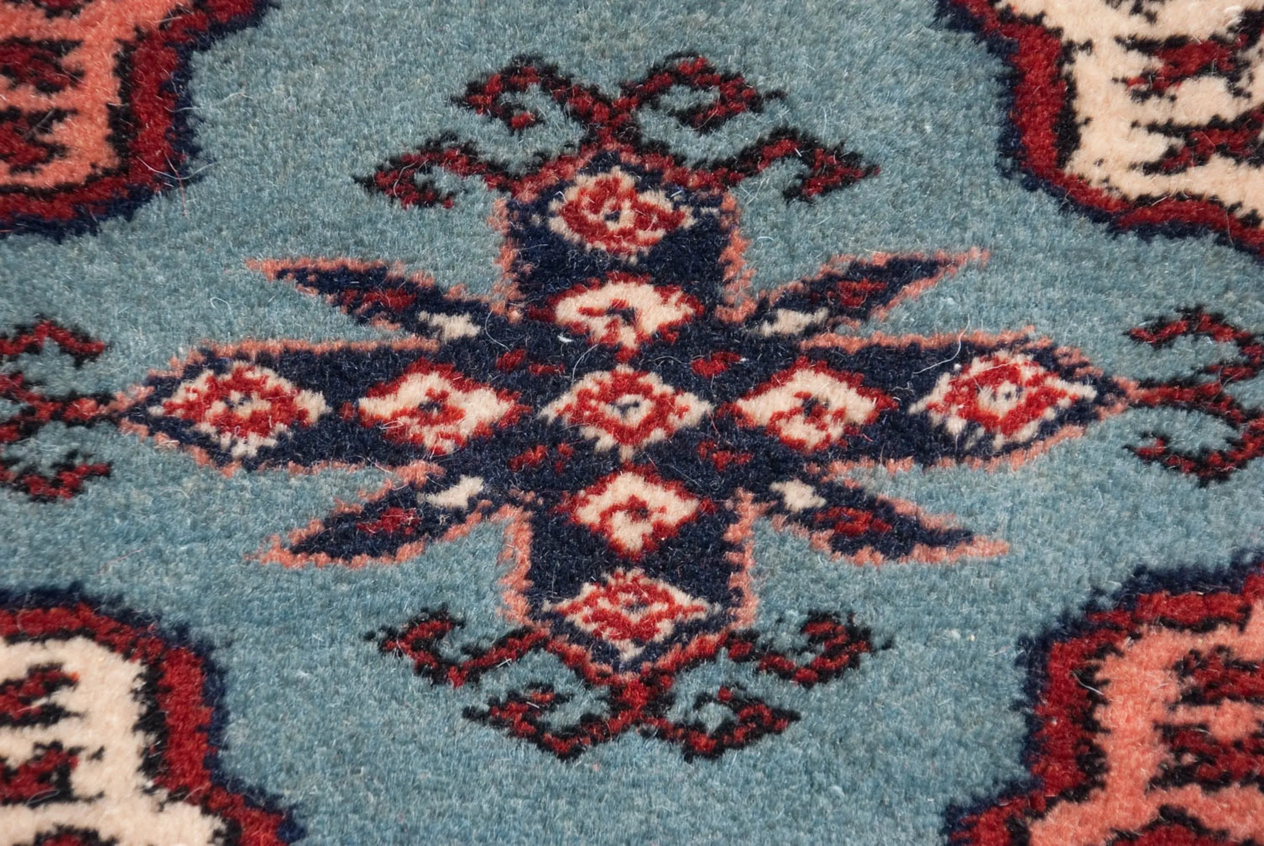12x17.5 Vintage Fine Bokhara Carpet