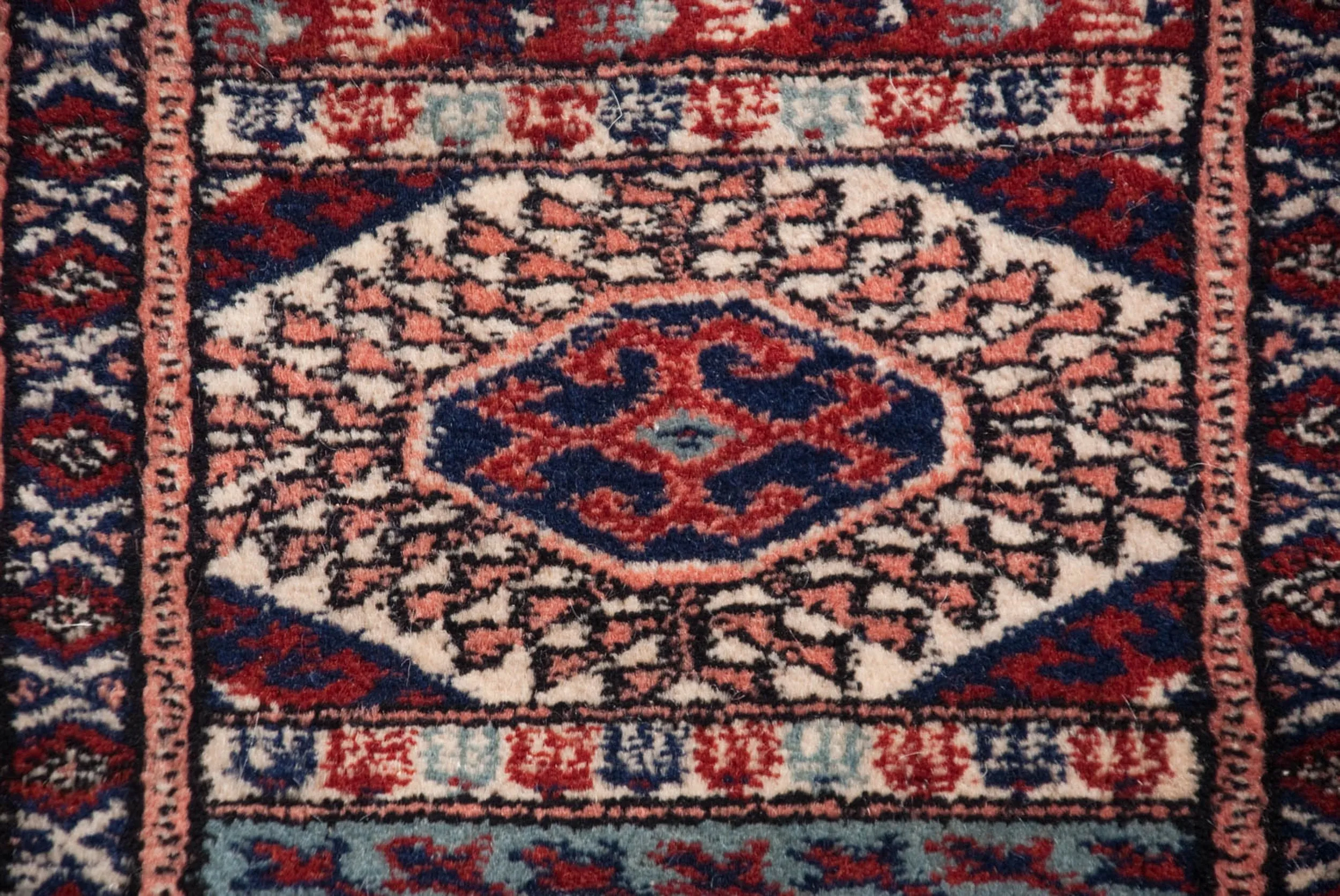 12x17.5 Vintage Fine Bokhara Carpet
