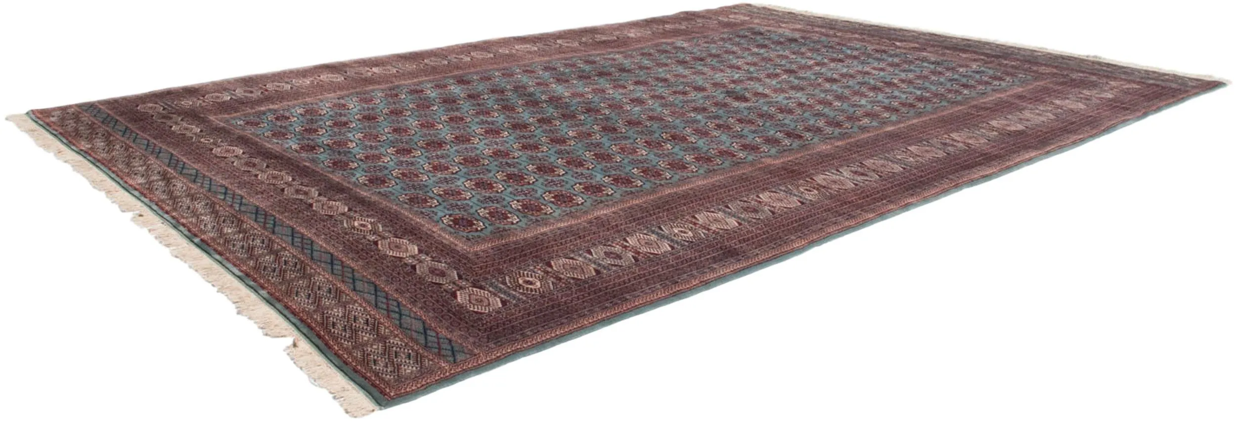 12x17.5 Vintage Fine Bokhara Carpet