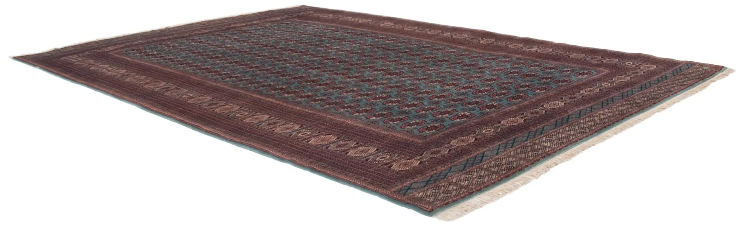 12x17.5 Vintage Fine Bokhara Carpet