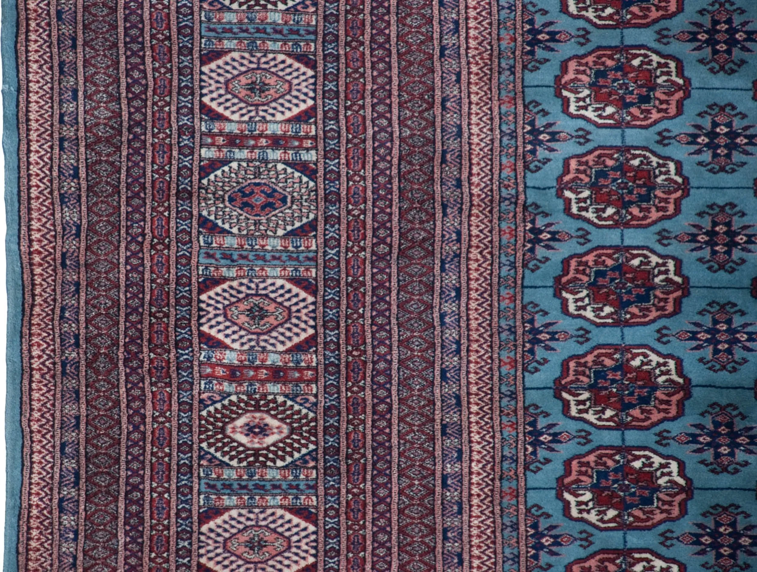 12x17.5 Vintage Fine Bokhara Carpet