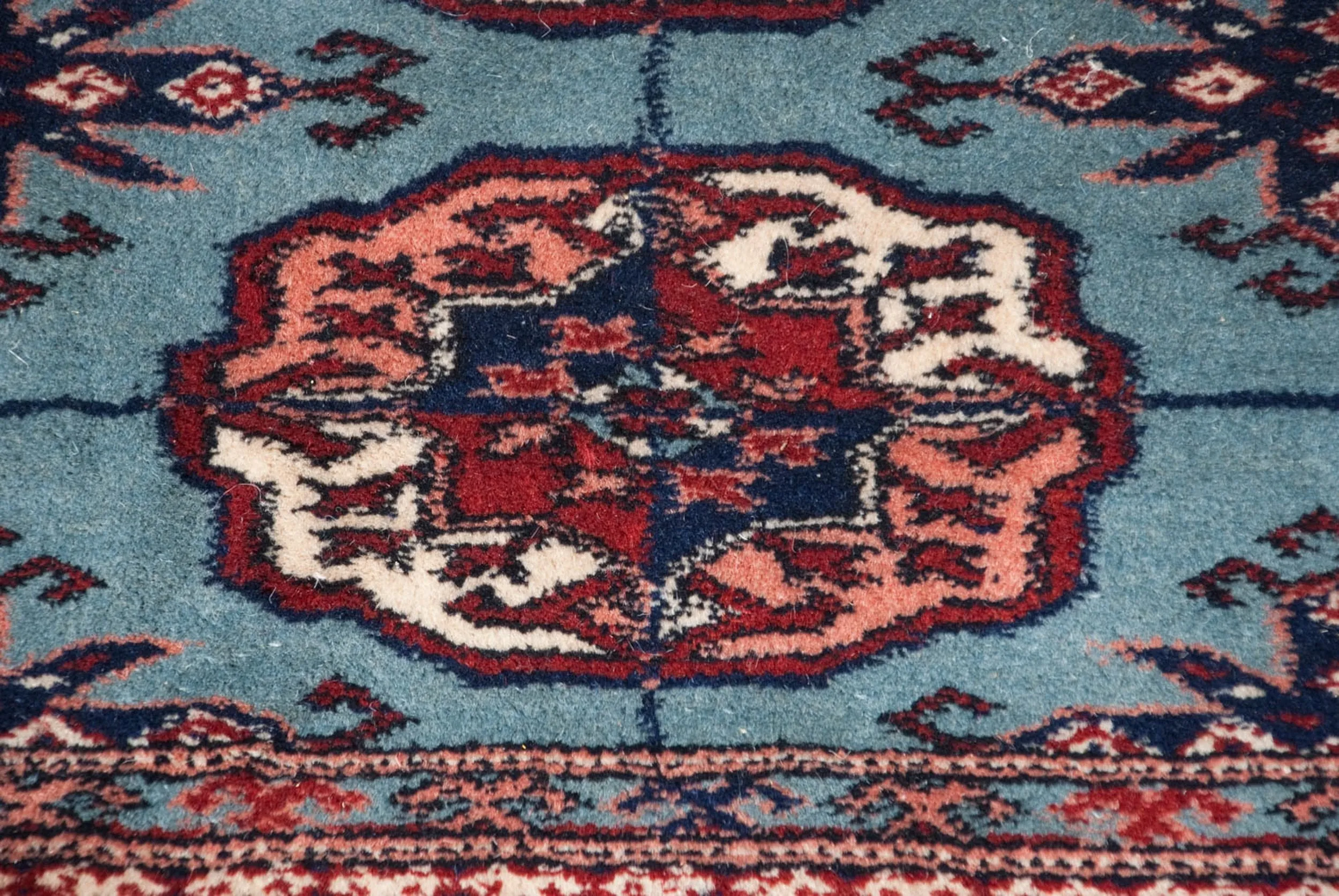 12x17.5 Vintage Fine Bokhara Carpet