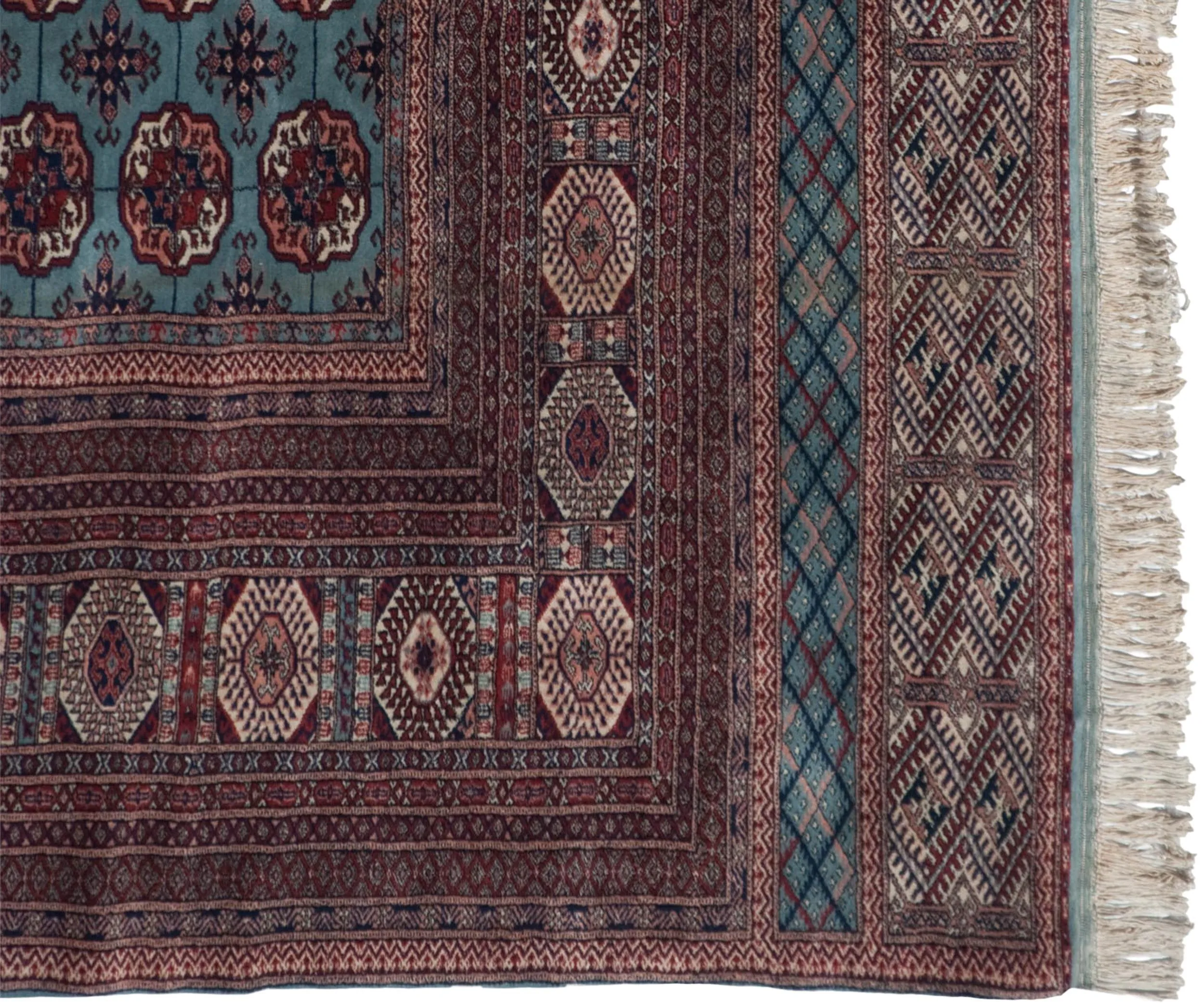 12x17.5 Vintage Fine Bokhara Carpet