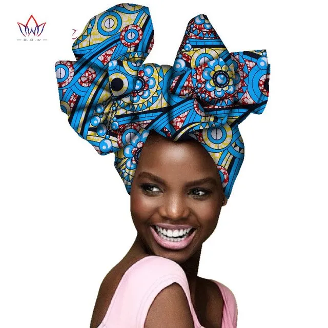 2019 Beautiful African print head wraps African print turban scarf headtie for women African Print headband AF004