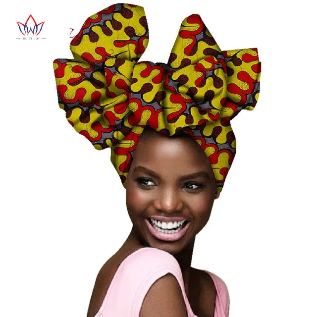 2019 Beautiful African print head wraps African print turban scarf headtie for women African Print headband AF004