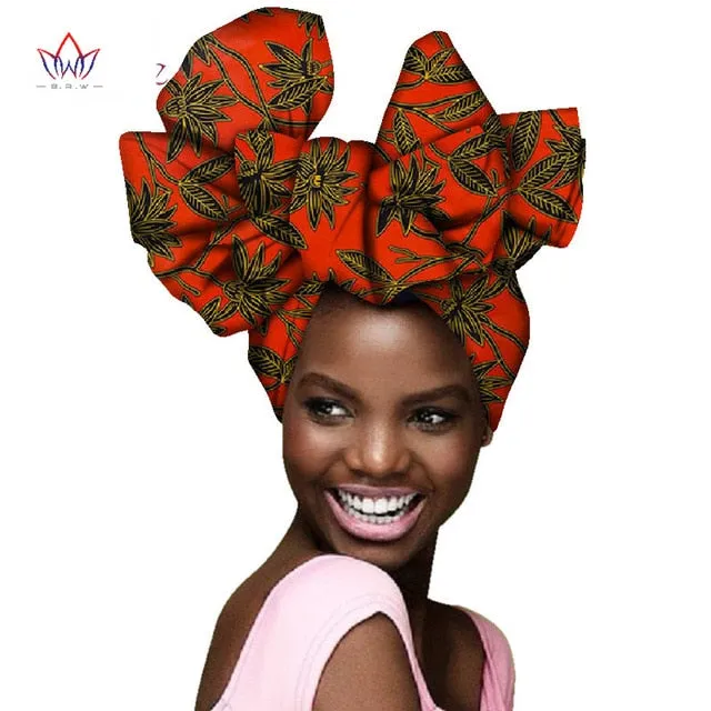 2019 Beautiful African print head wraps African print turban scarf headtie for women African Print headband AF004