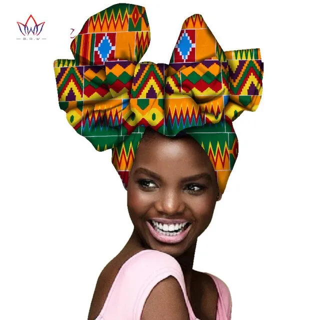 2019 Beautiful African print head wraps African print turban scarf headtie for women African Print headband AF004