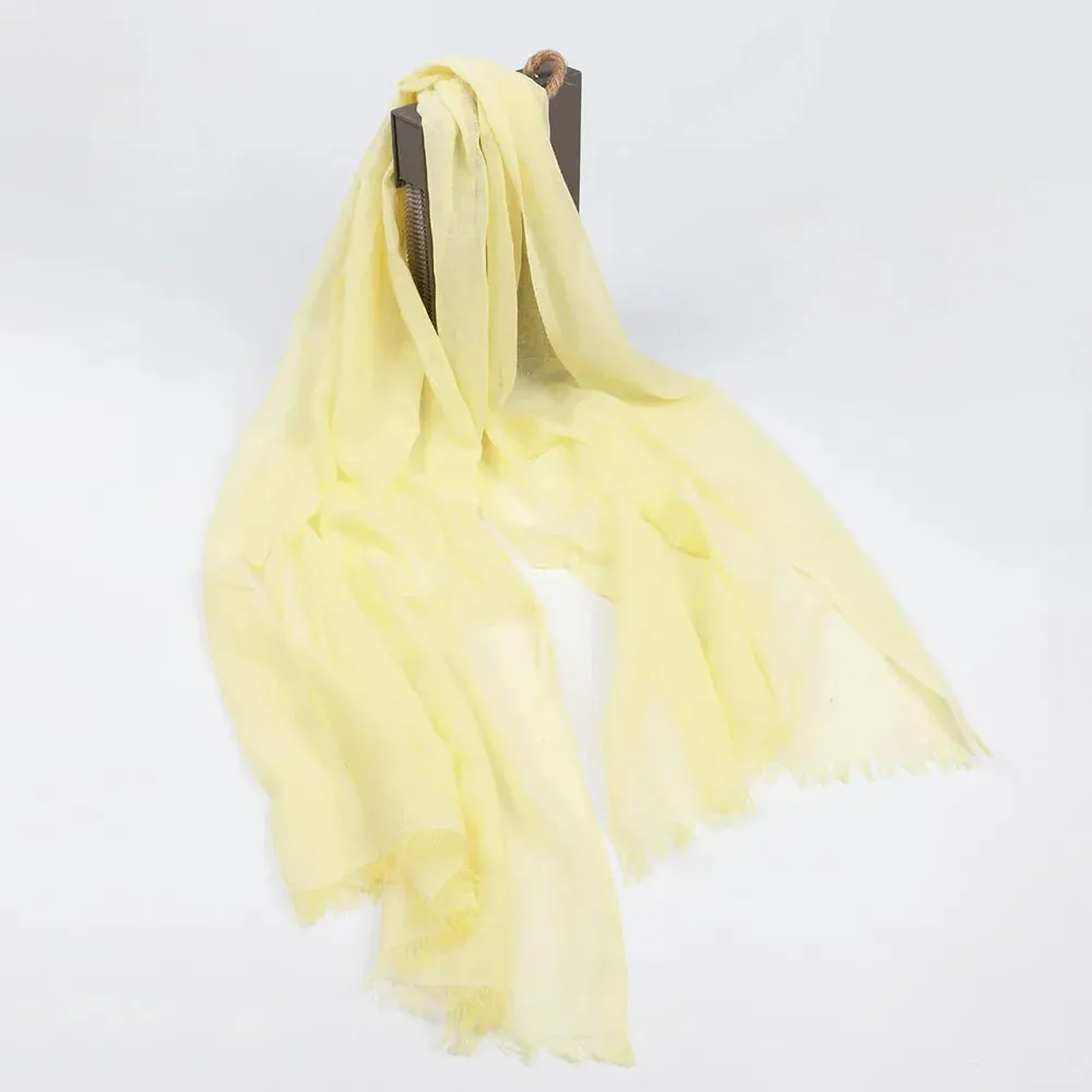 2023 Silk Scarves Women Luxury Brand Hijab Scarf Solid Foulard Femme Shawls Wraps Silk Bandana Head Scarf Hijab Beach Poncho