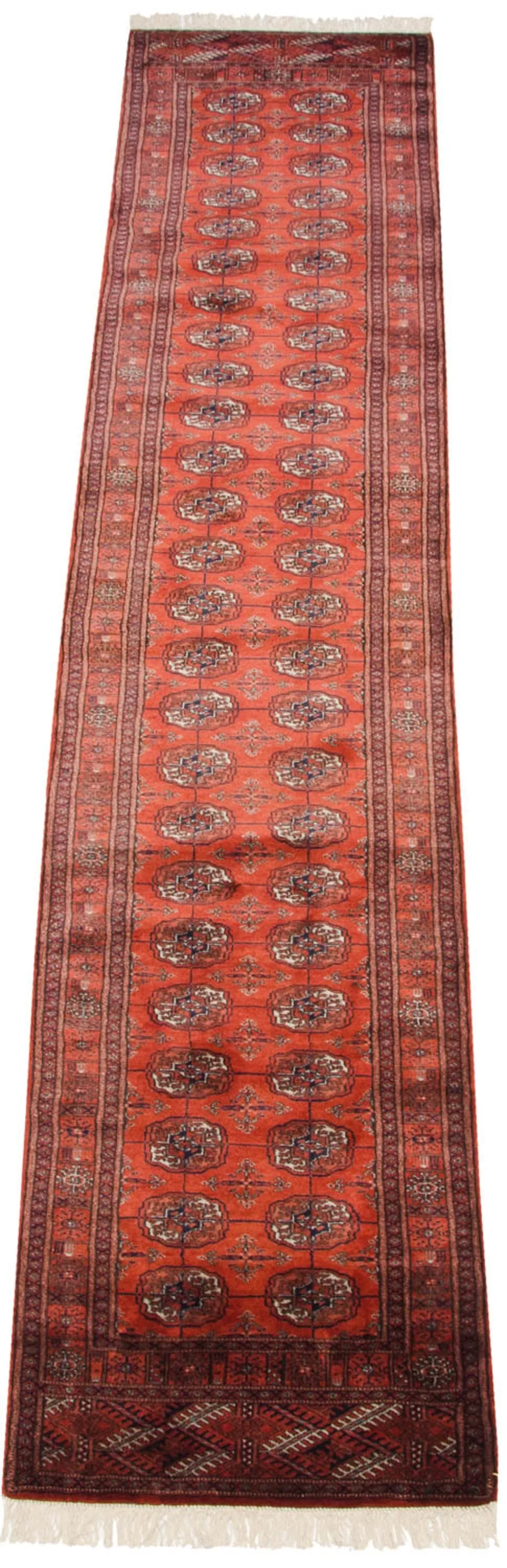 2.5x12.5 Vintage Fine Bokhara Rug Runner