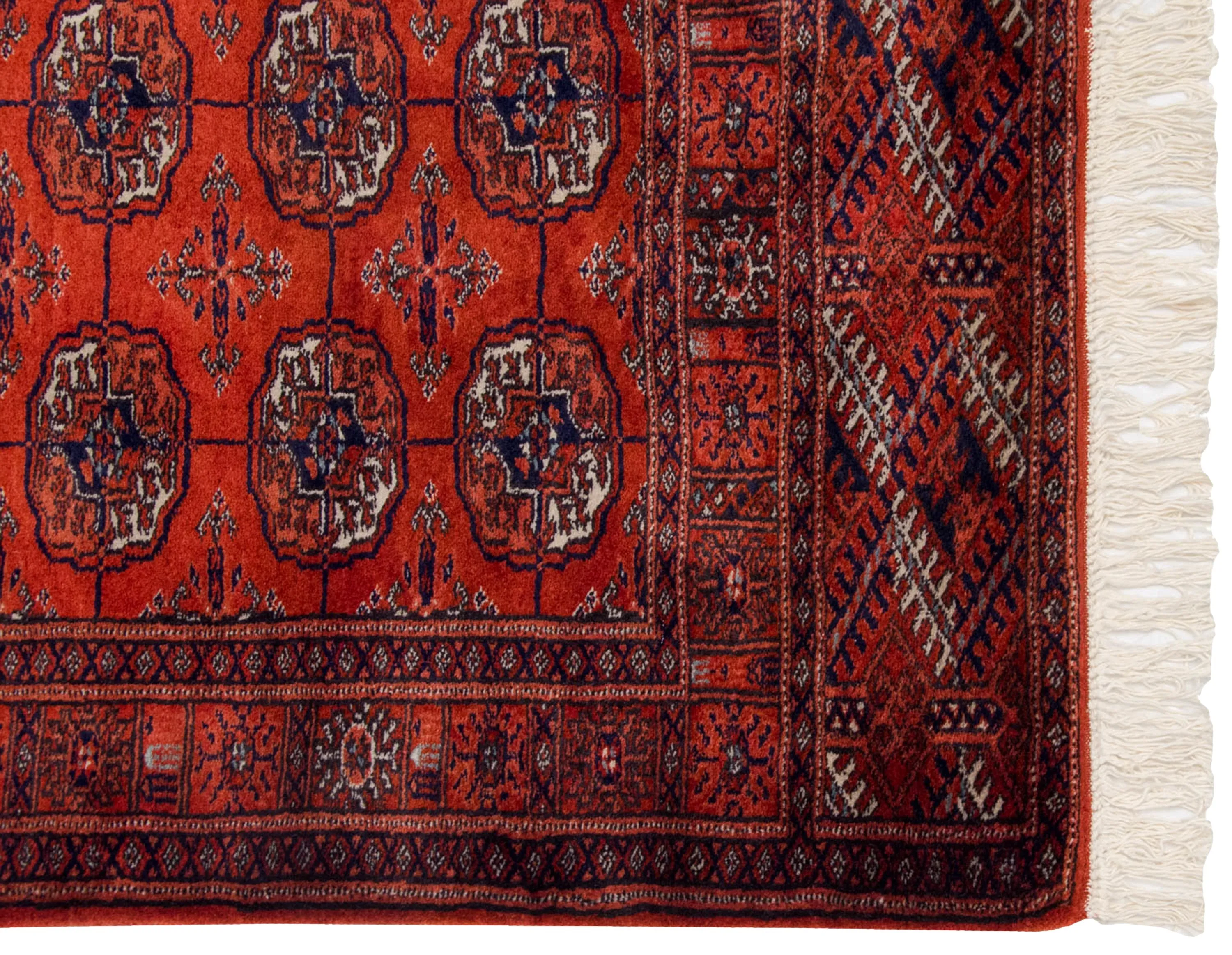 2.5x12.5 Vintage Fine Bokhara Rug Runner