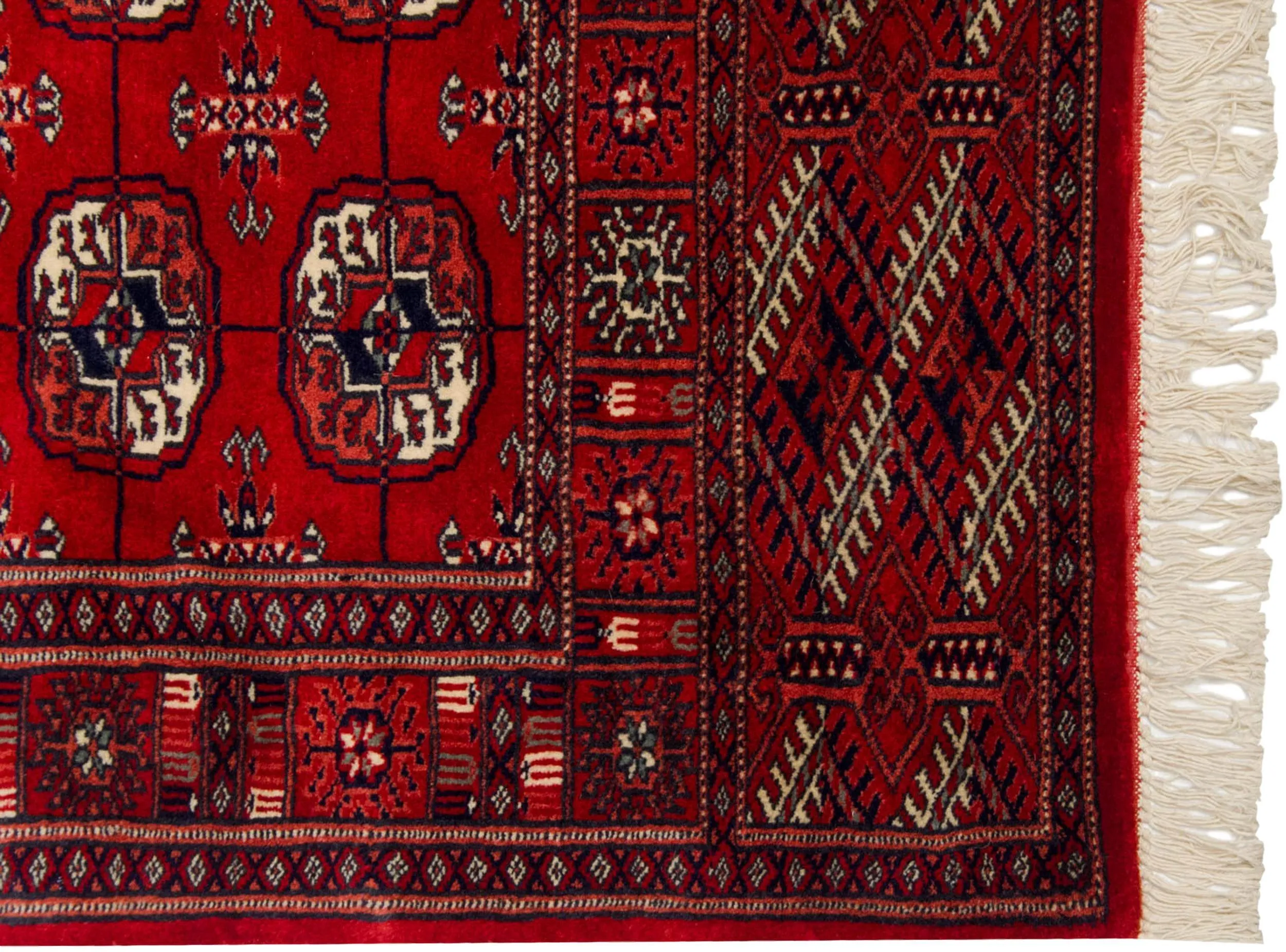 2.5x21.5 Vintage Fine Bokhara Rug Runner