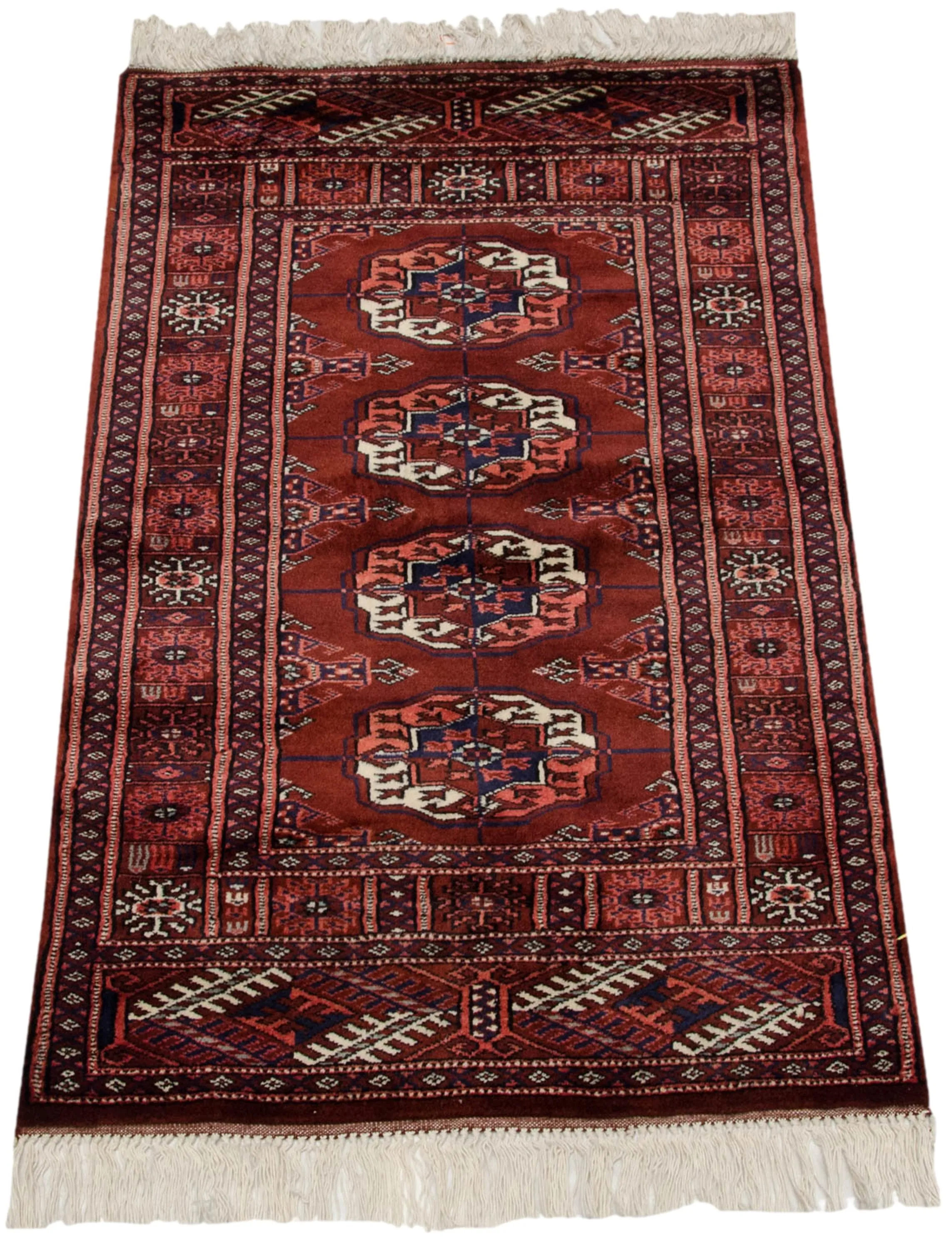2x3 Vintage Fine Bokhara Rug Mat