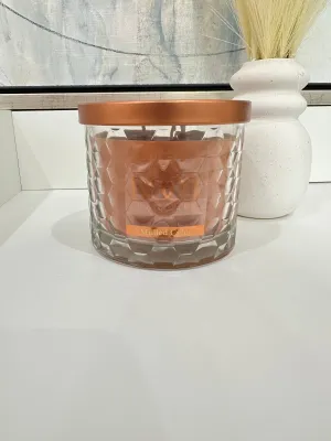 3 Wick Honeycomb Root Candle-Mulled Cider