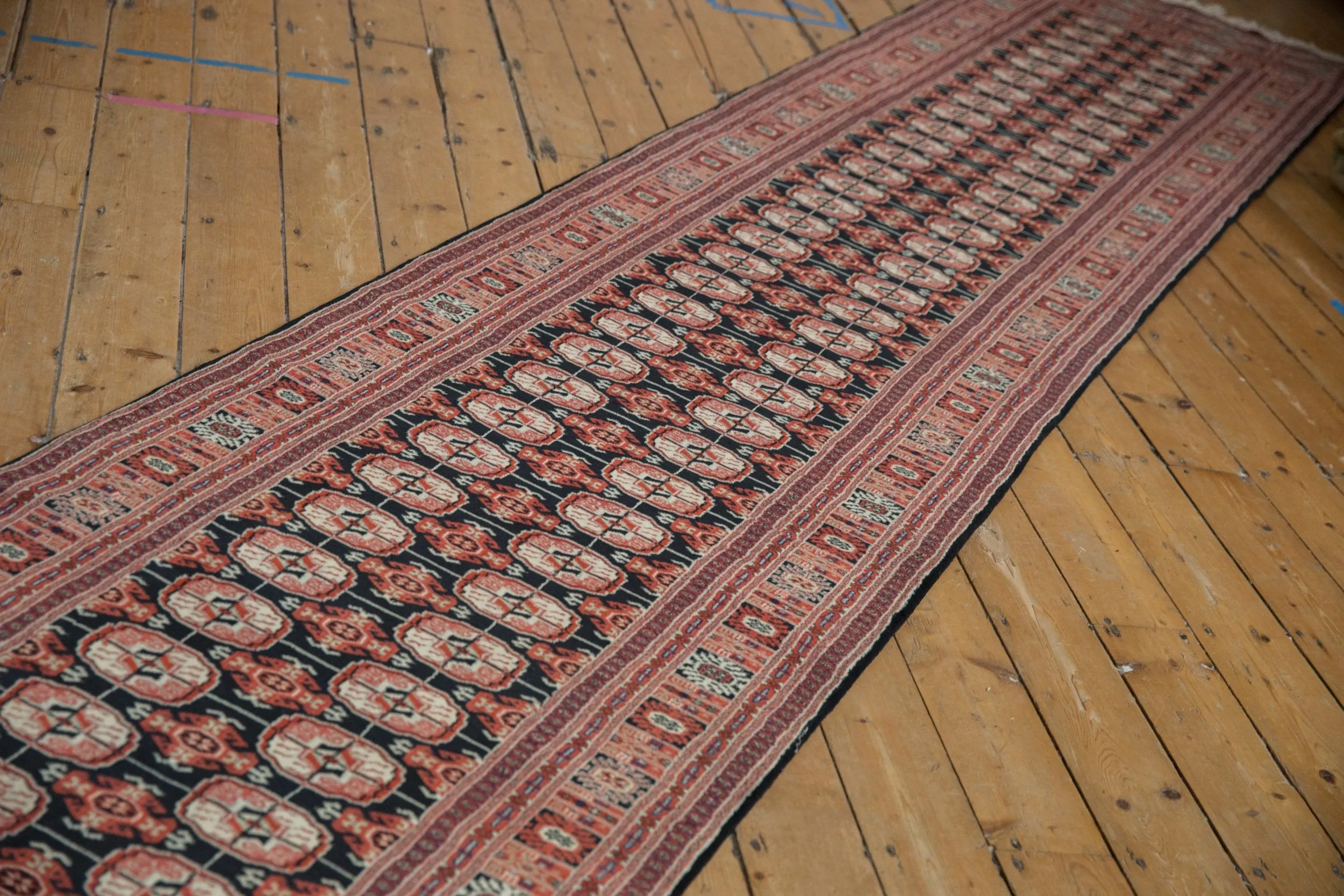 3x20 Vintage Fine Bokhara Rug Runner