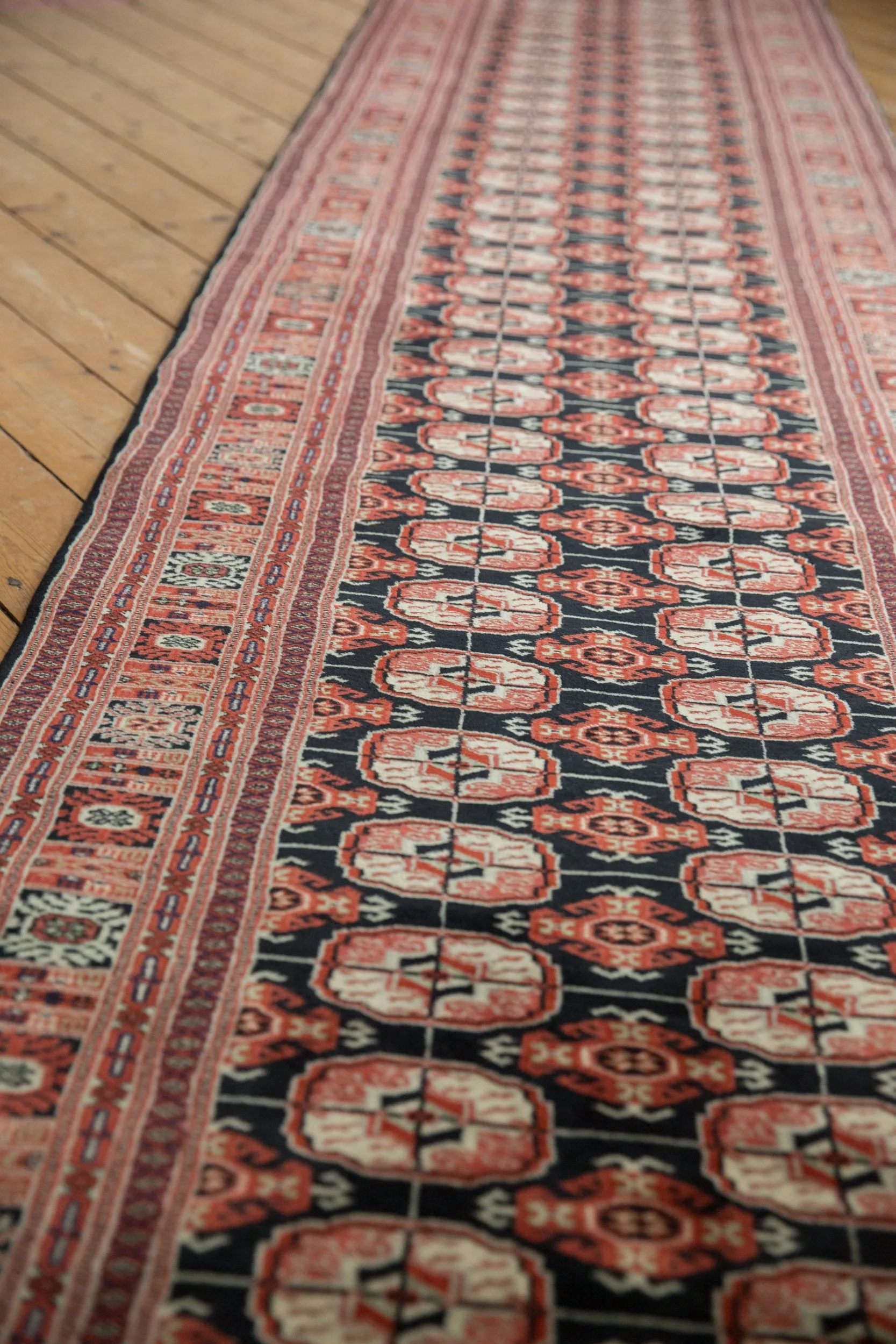 3x20 Vintage Fine Bokhara Rug Runner