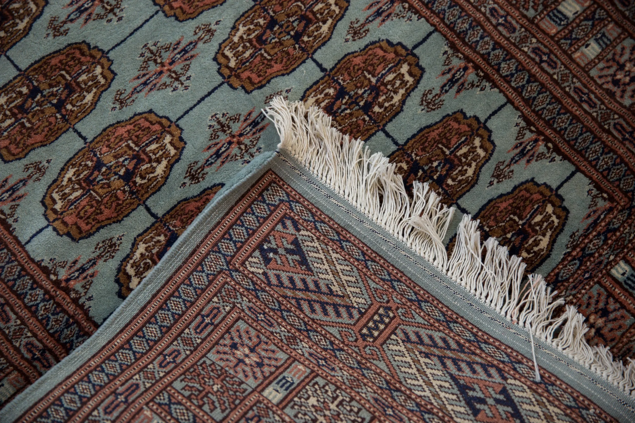 3x5 Vintage Fine Bokhara Rug