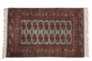 3x5 Vintage Fine Bokhara Rug
