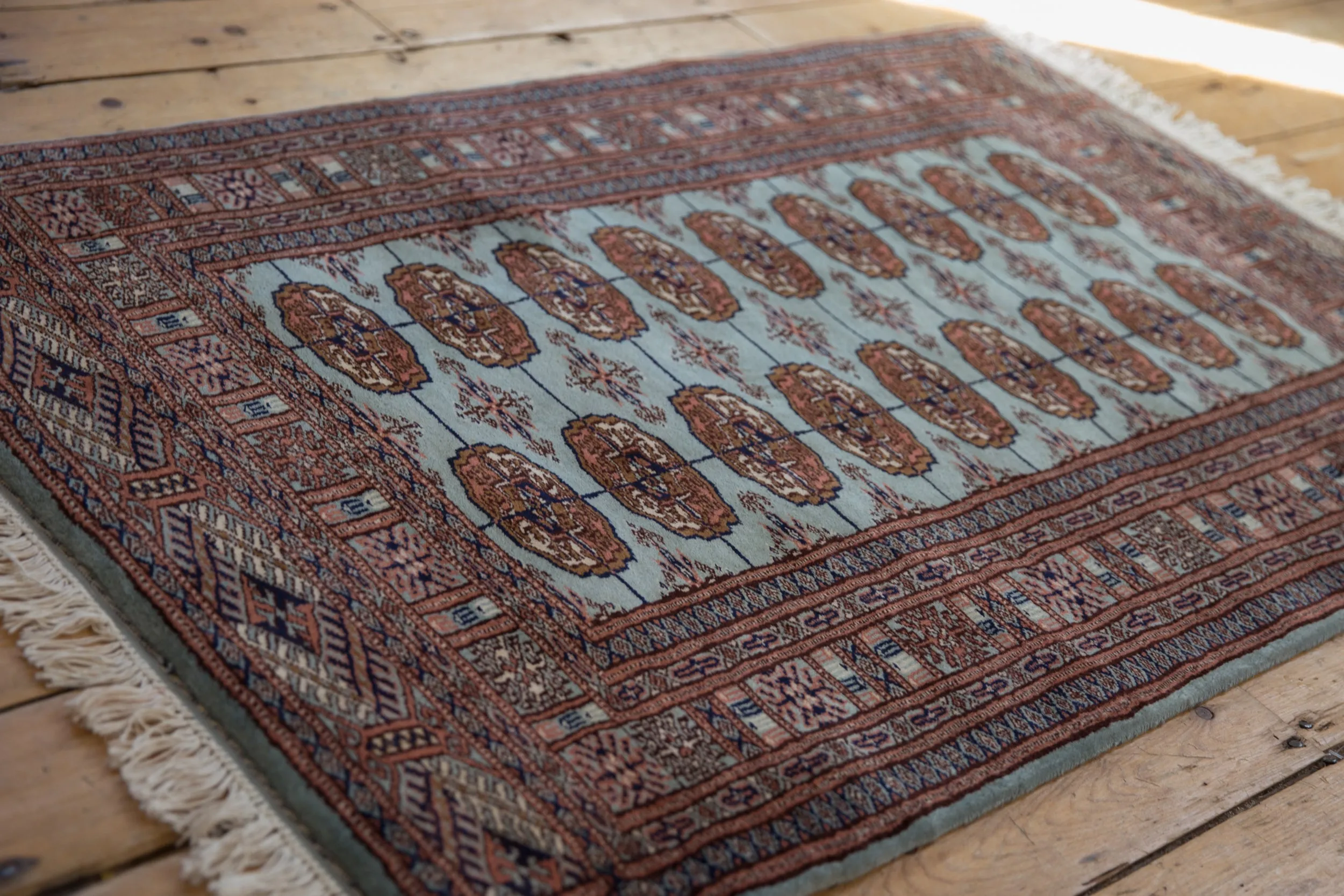 3x5 Vintage Fine Bokhara Rug