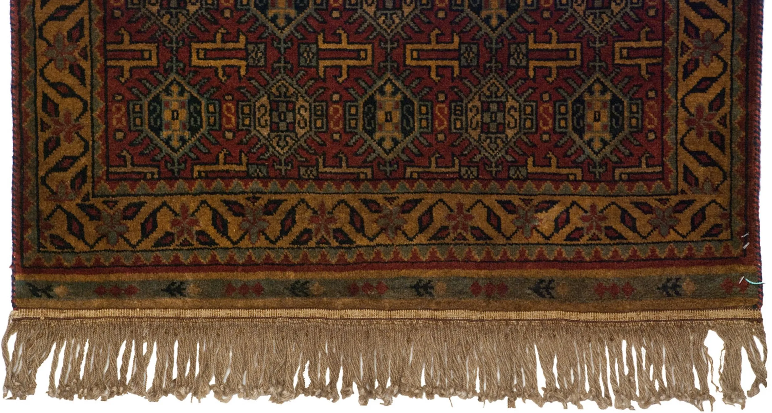3x5 Vintage Indian Caucasian Design Rug