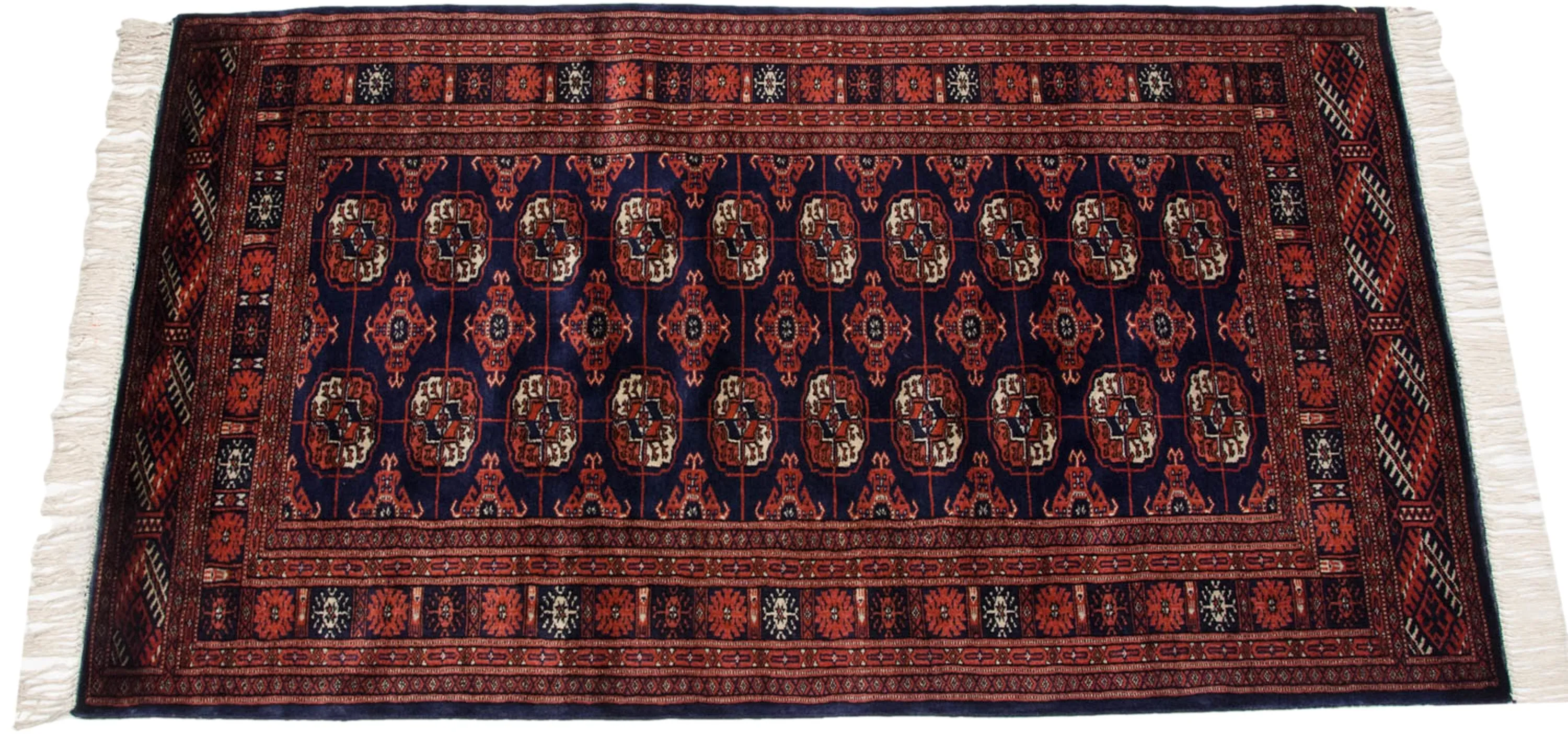 3x5.5 Vintage Fine Bokhara Rug