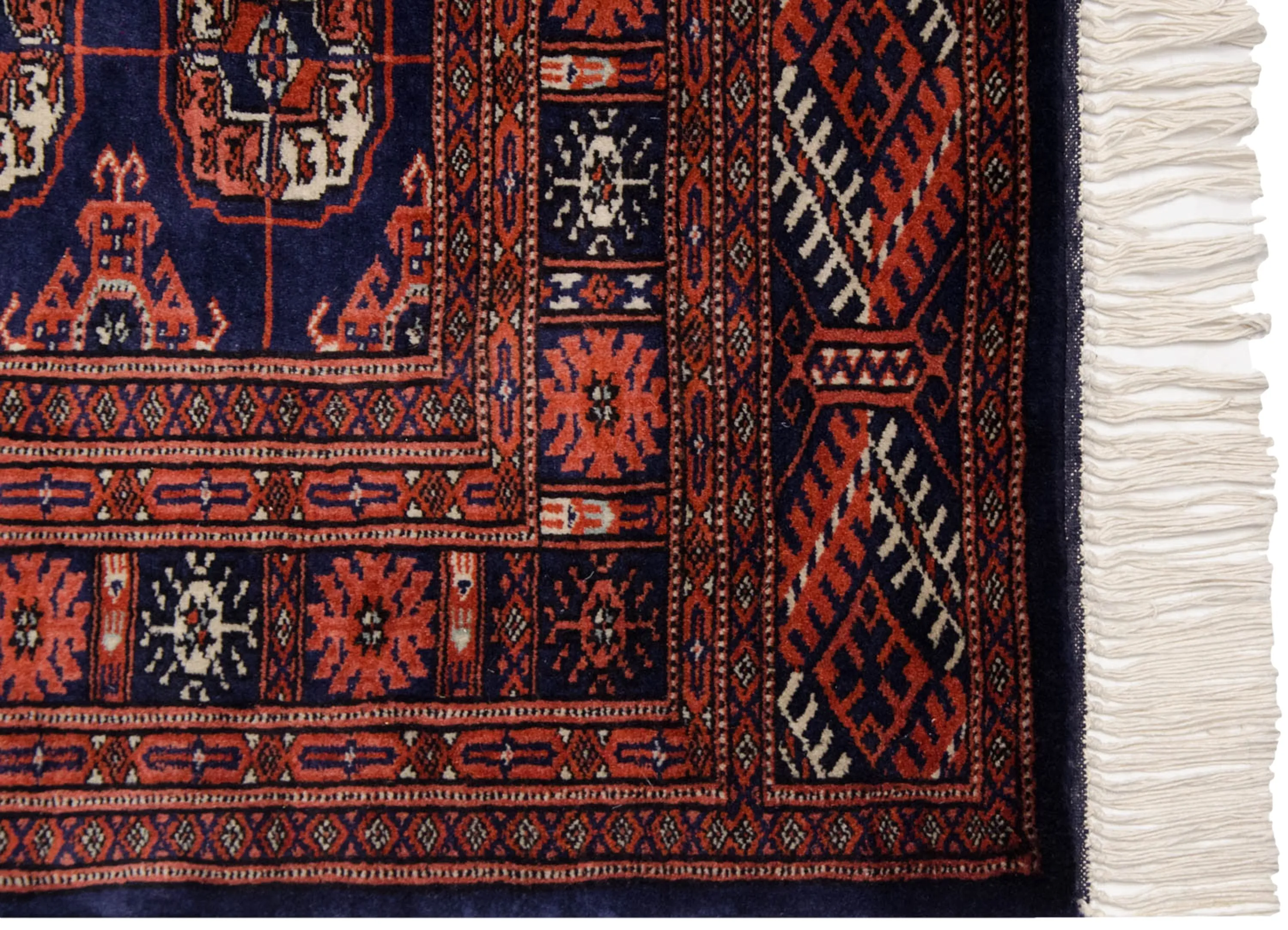 3x5.5 Vintage Fine Bokhara Rug
