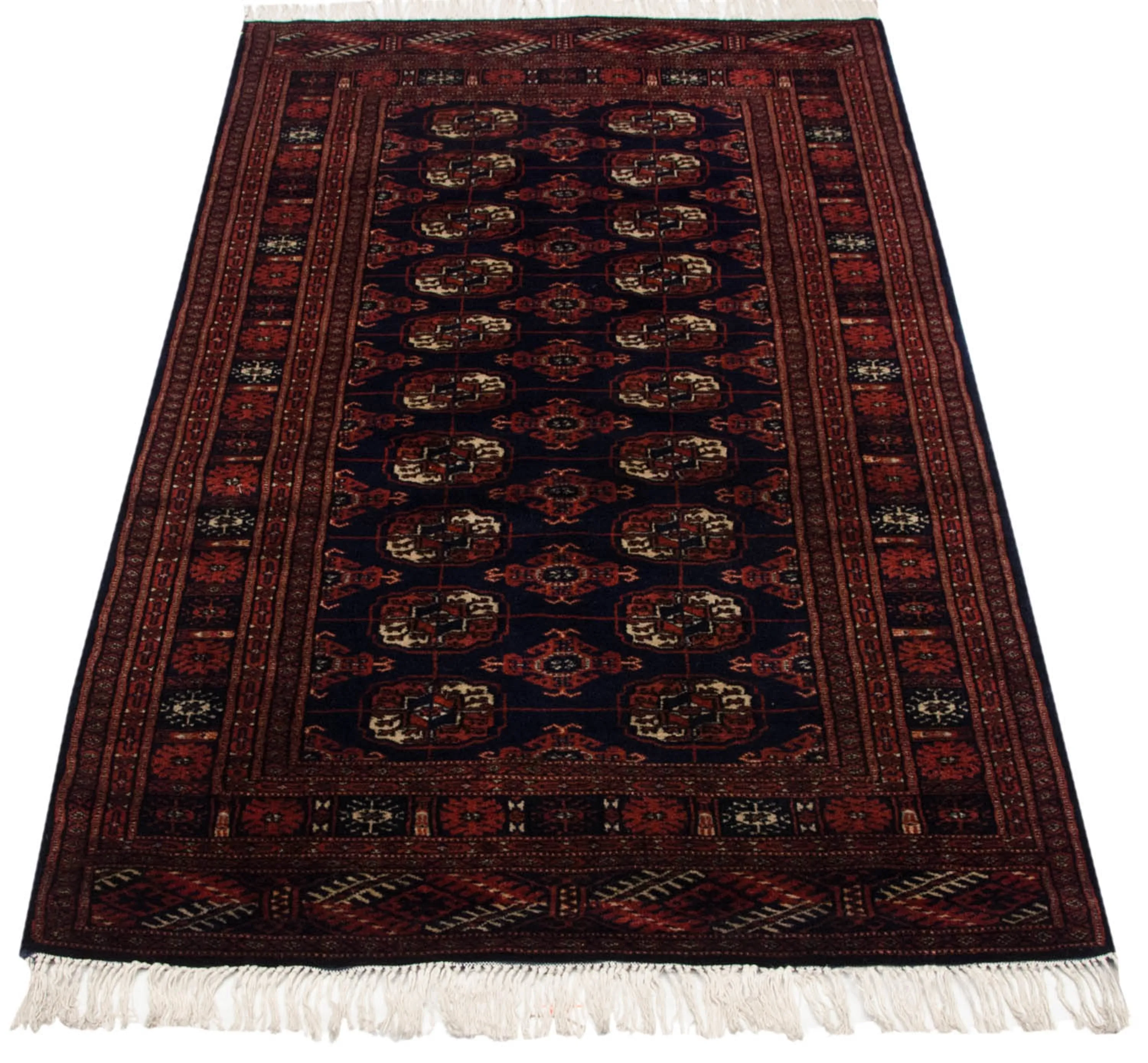 3x5.5 Vintage Fine Bokhara Rug