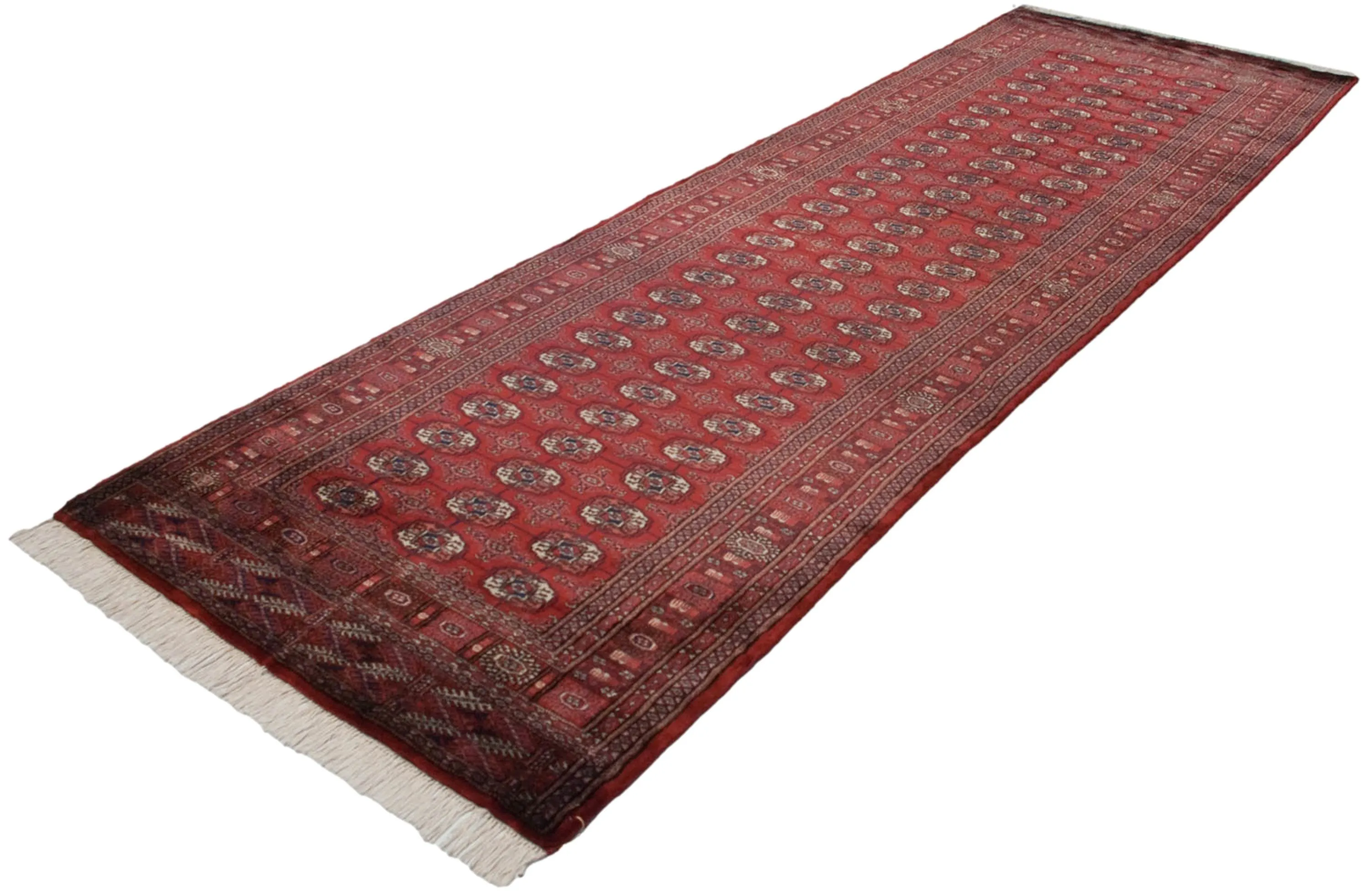 4x12 Vintage Fine Bokhara Rug Runner