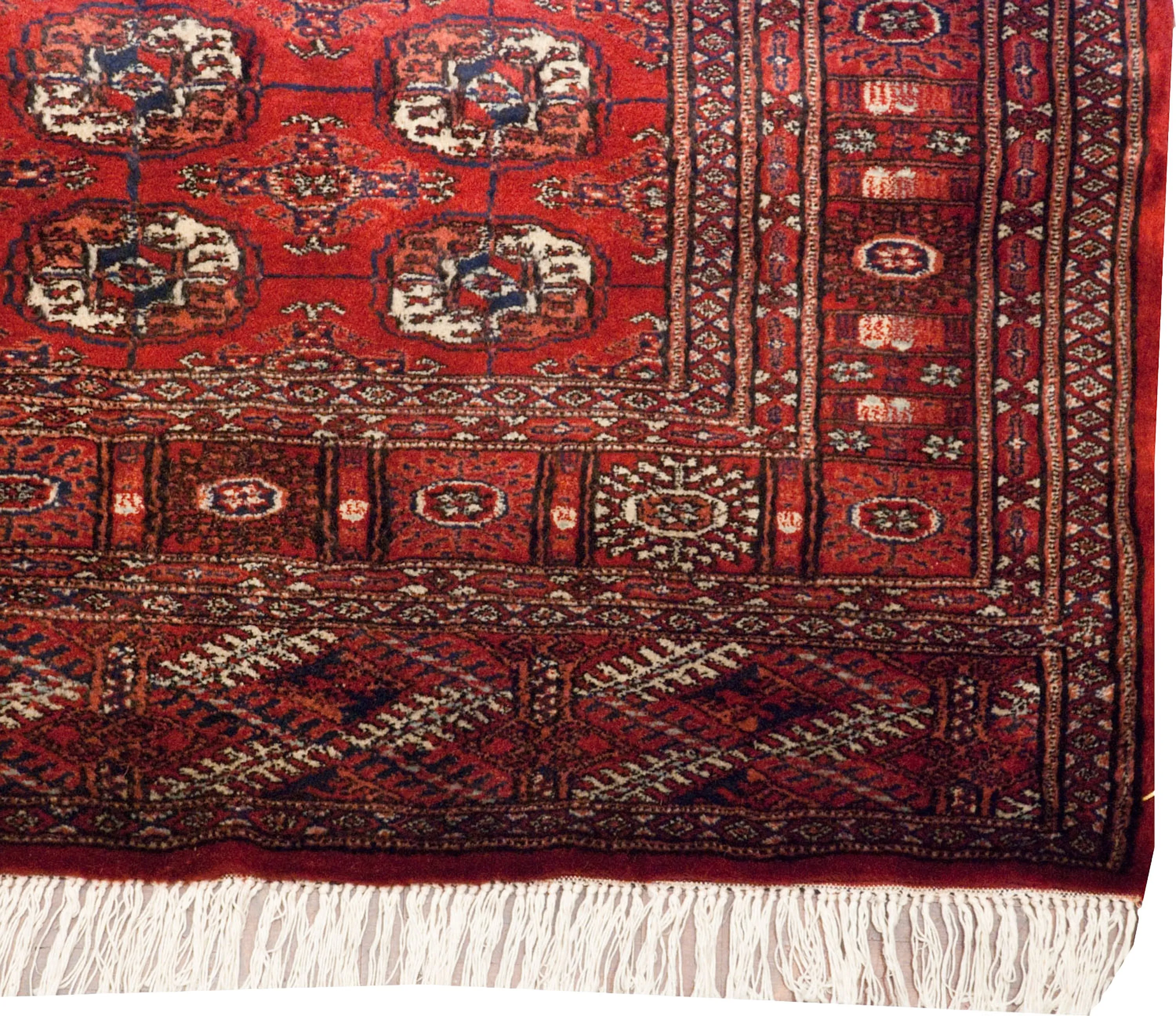 4x12 Vintage Fine Bokhara Rug Runner