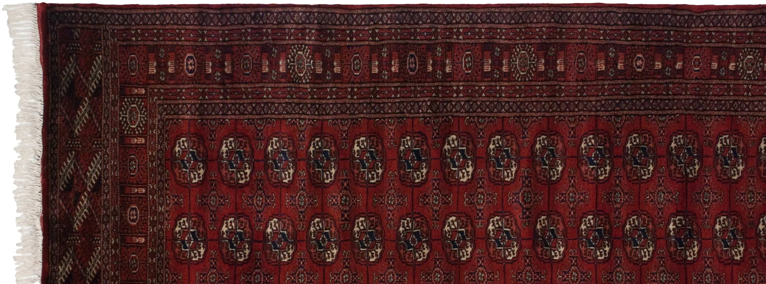 4x12 Vintage Fine Bokhara Rug Runner