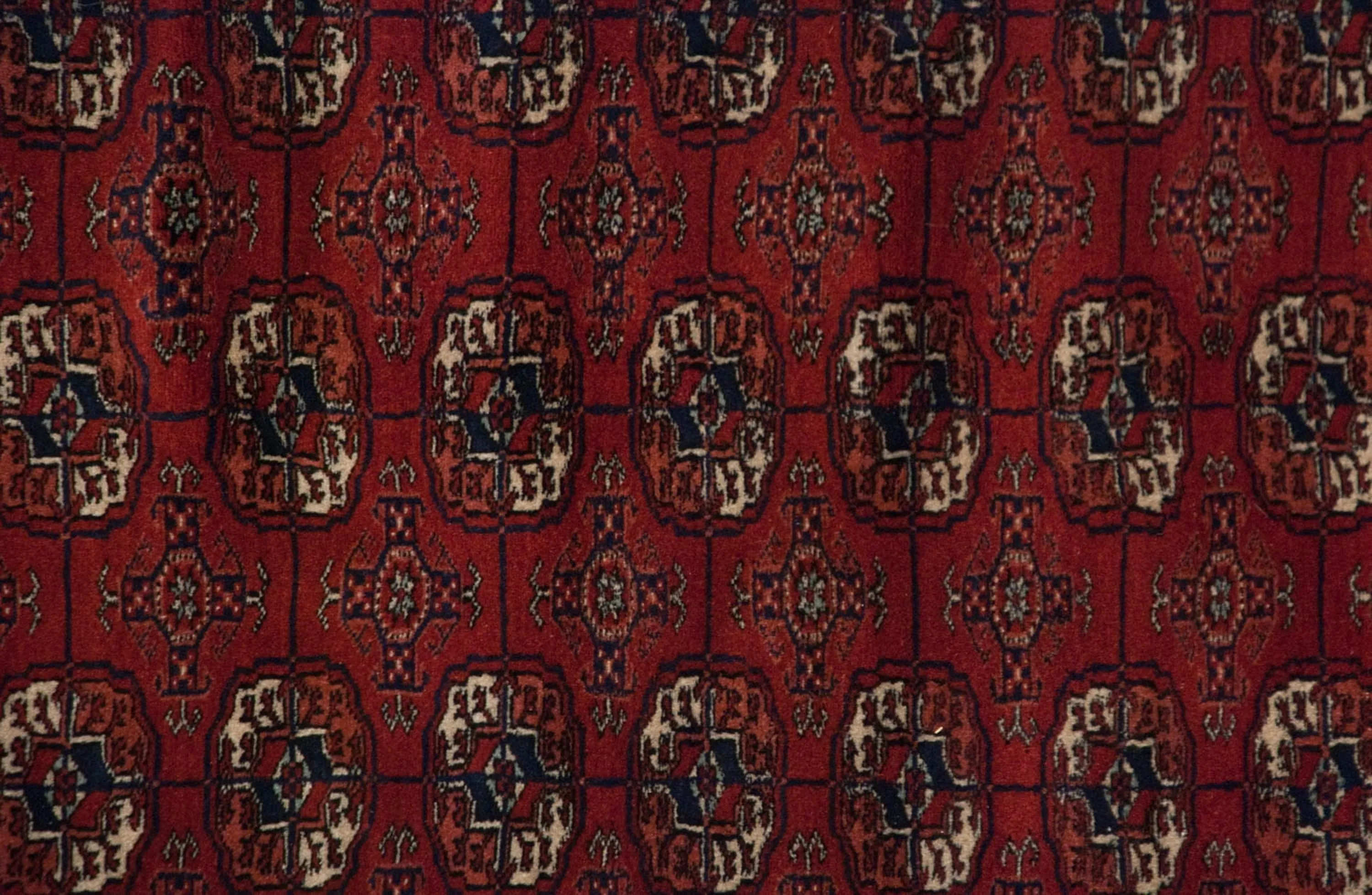 4x12 Vintage Fine Bokhara Rug Runner