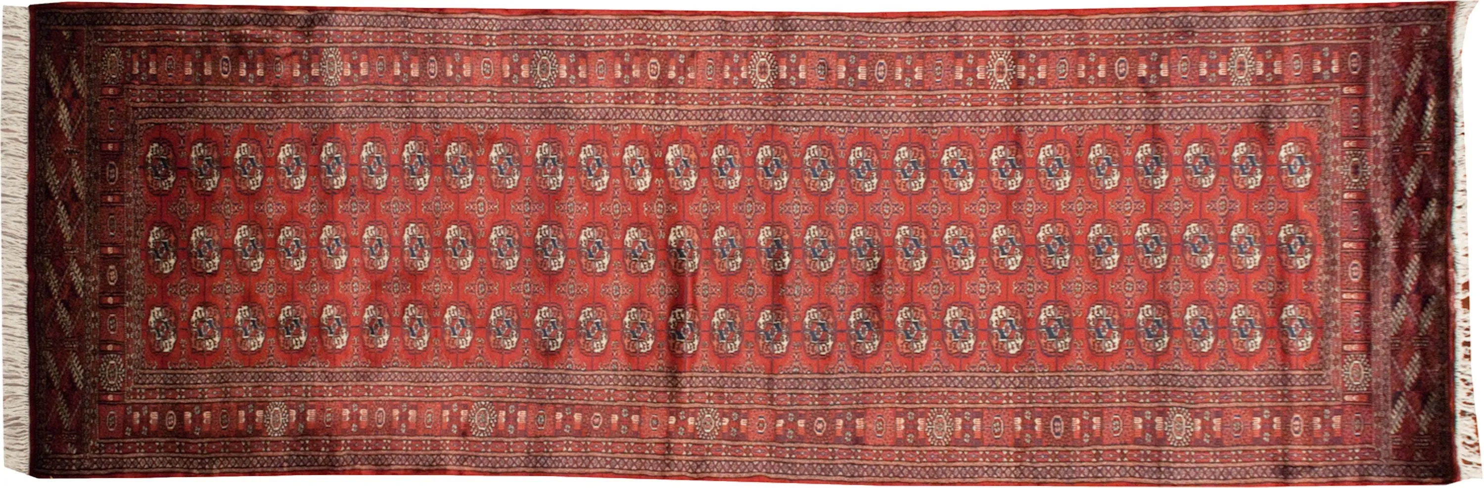 4x12 Vintage Fine Bokhara Rug Runner