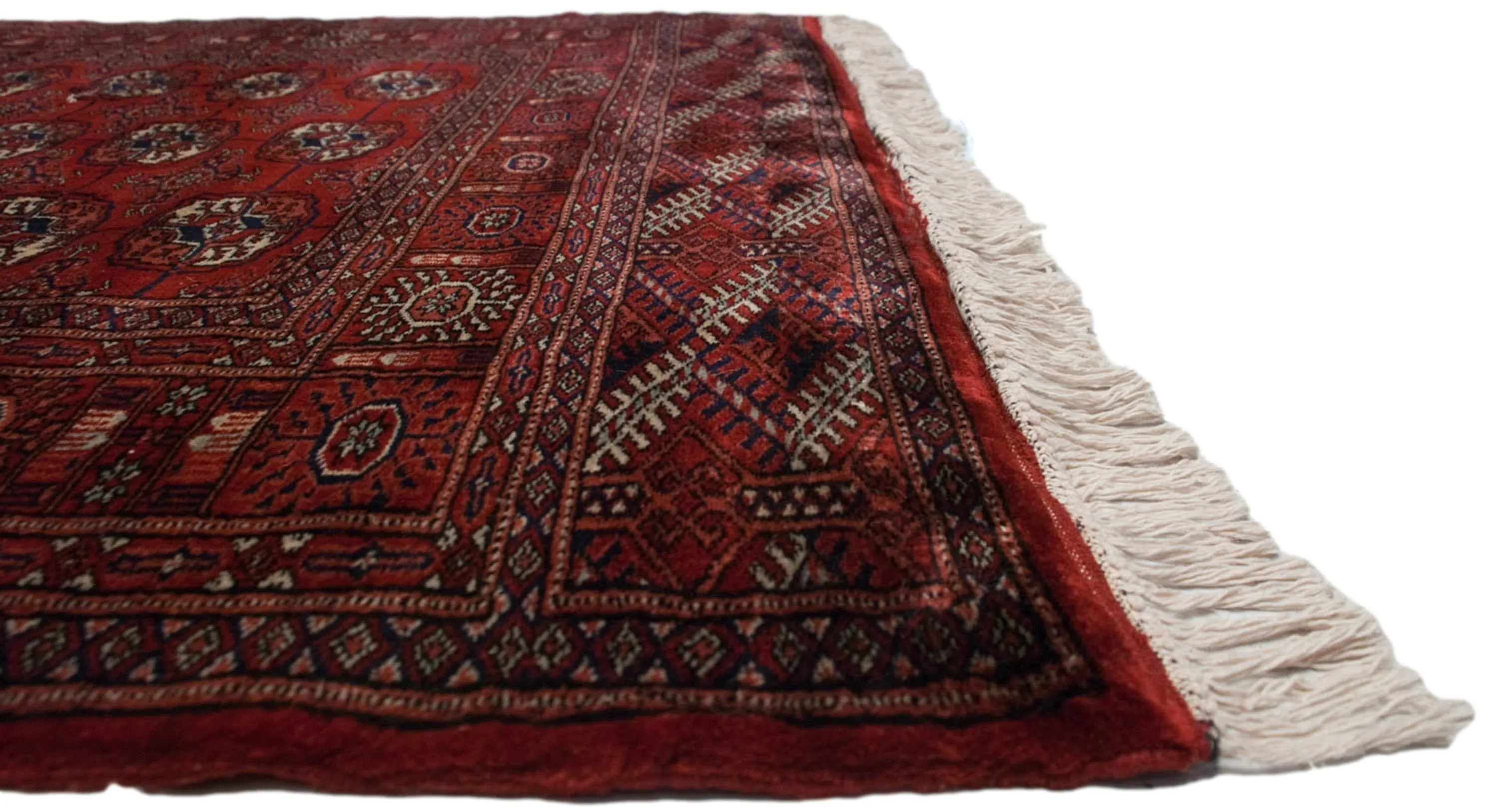 4x12 Vintage Fine Bokhara Rug Runner