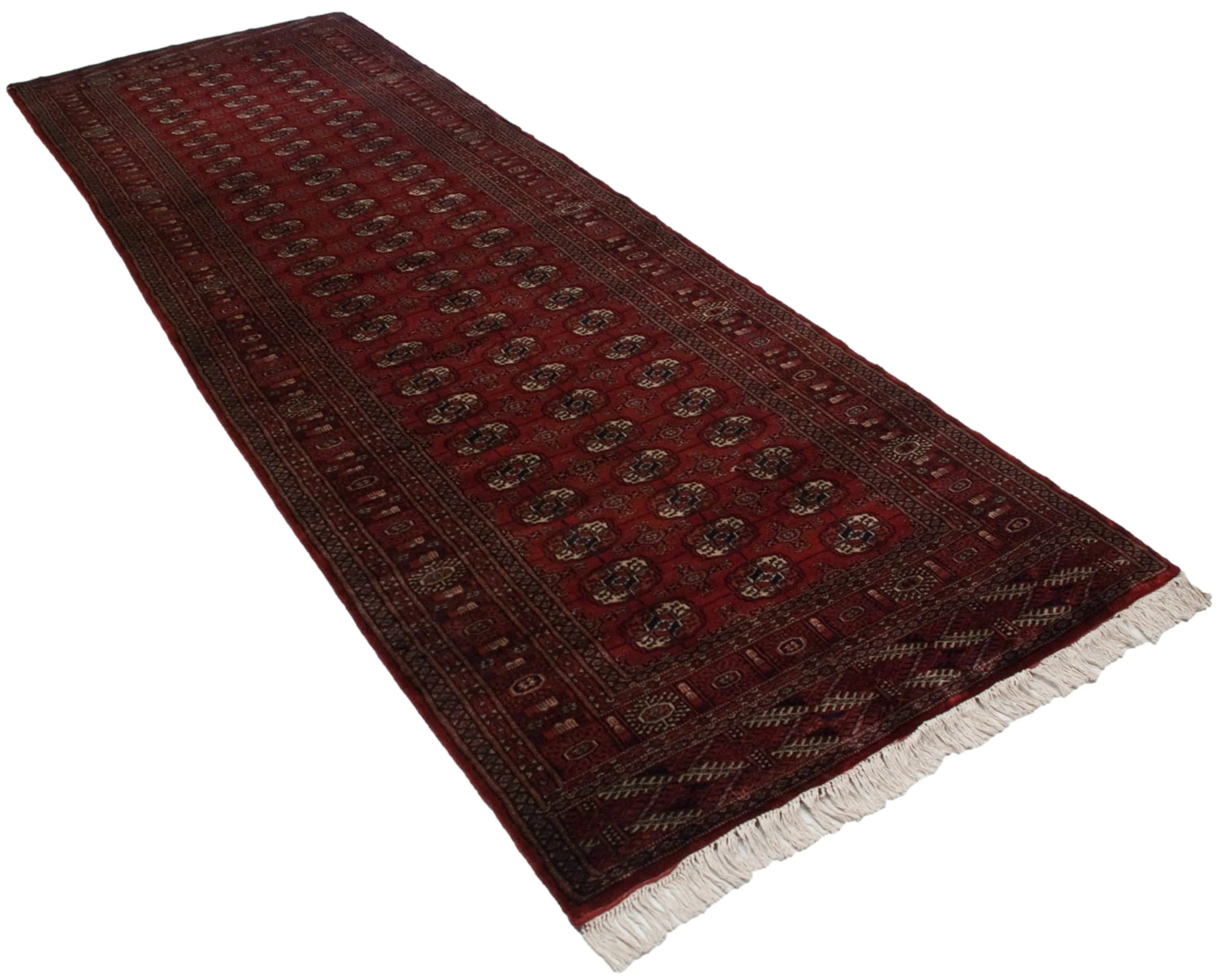 4x12 Vintage Fine Bokhara Rug Runner