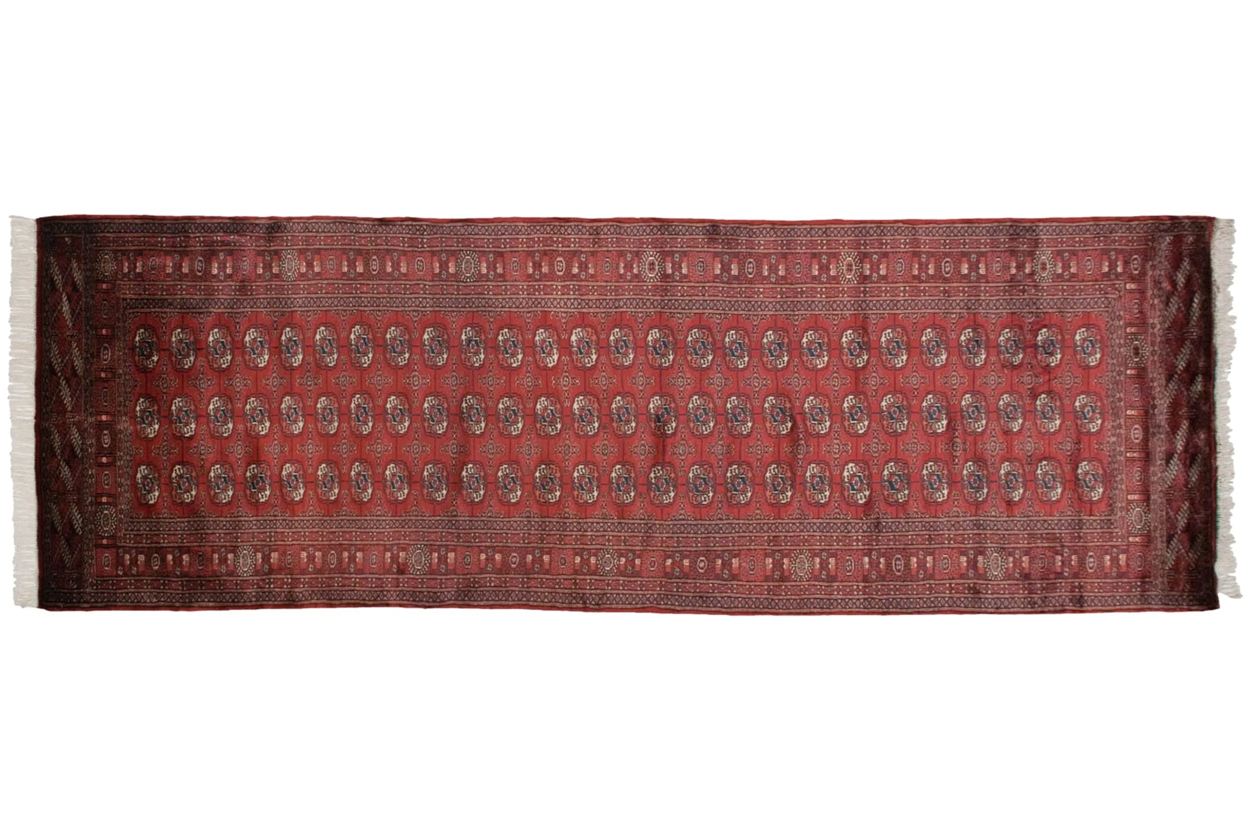 4x12 Vintage Fine Bokhara Rug Runner