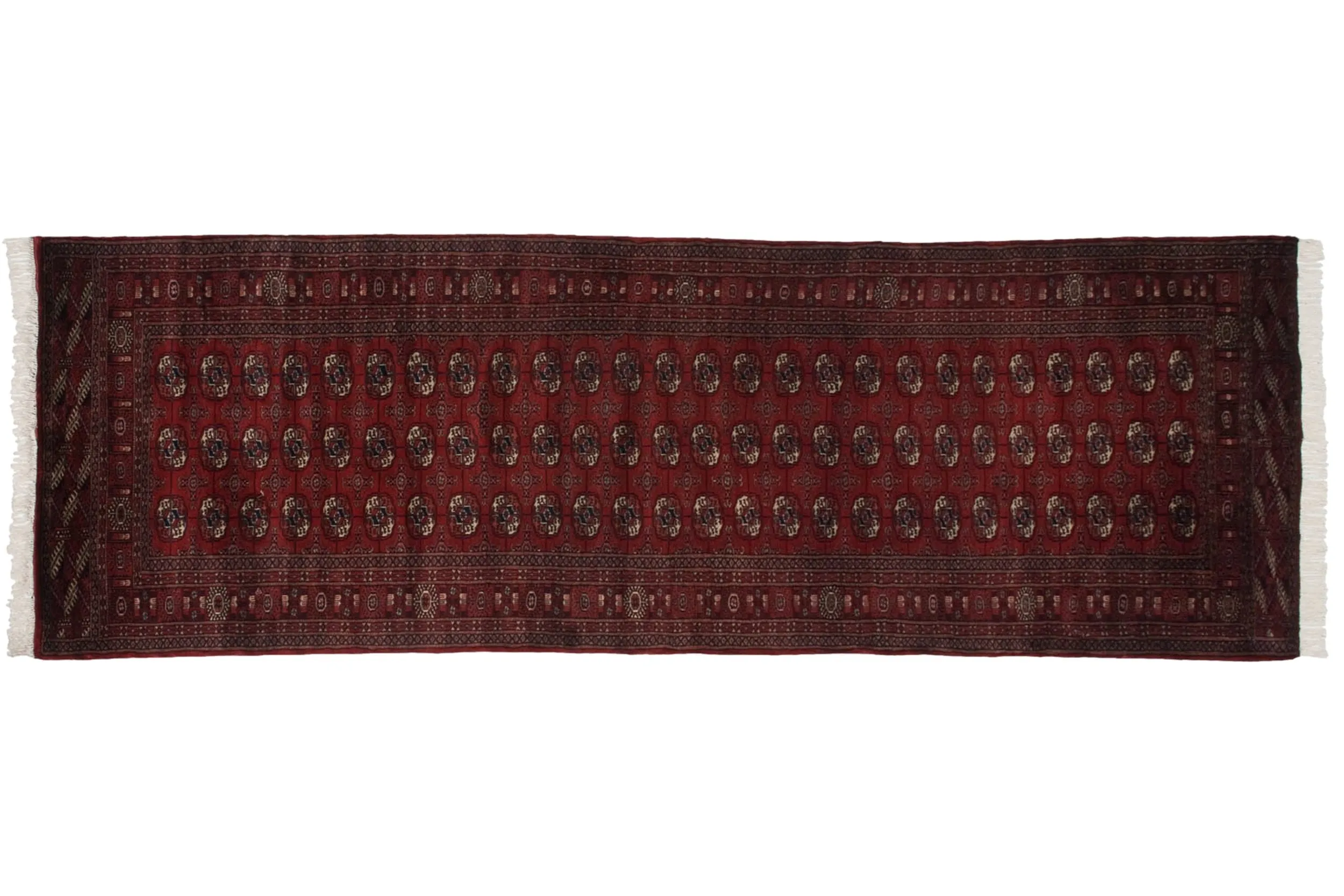 4x12 Vintage Fine Bokhara Rug Runner