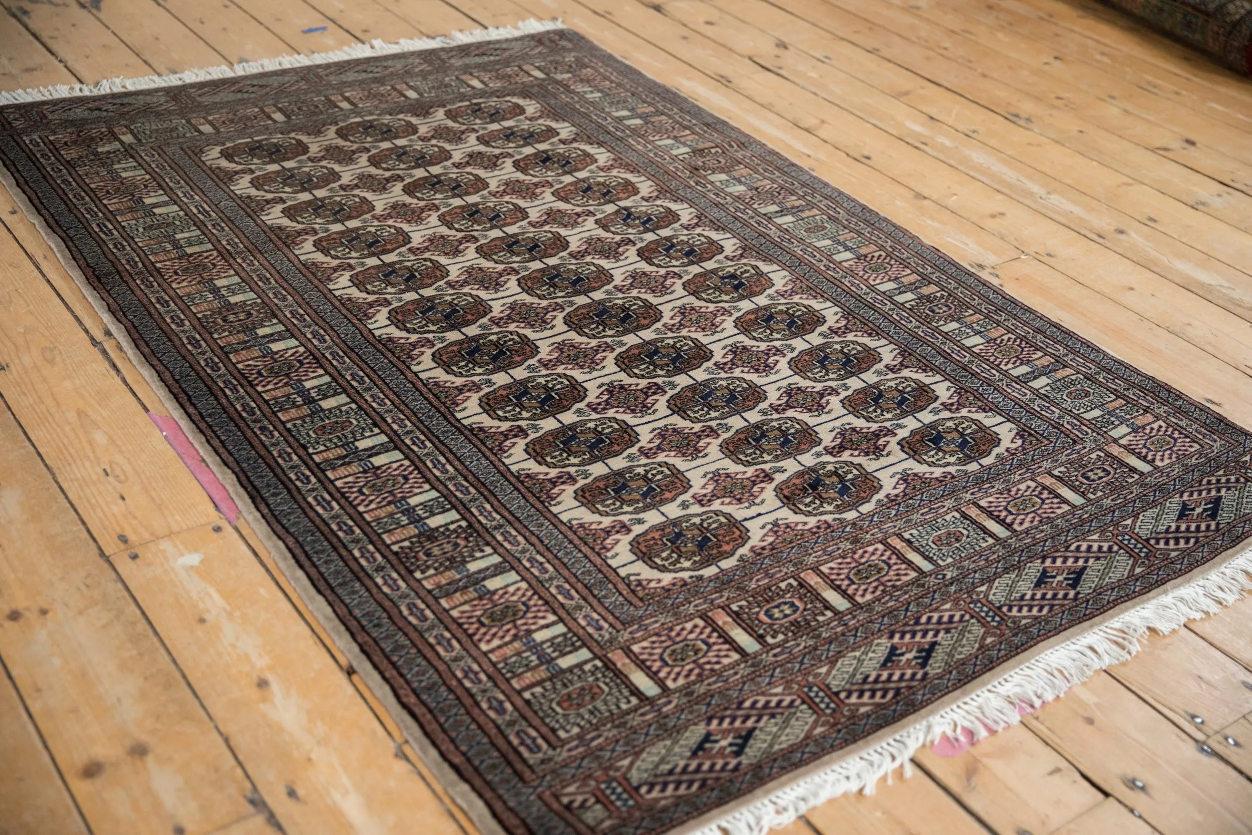 4x6 Vintage Fine Bokhara Rug