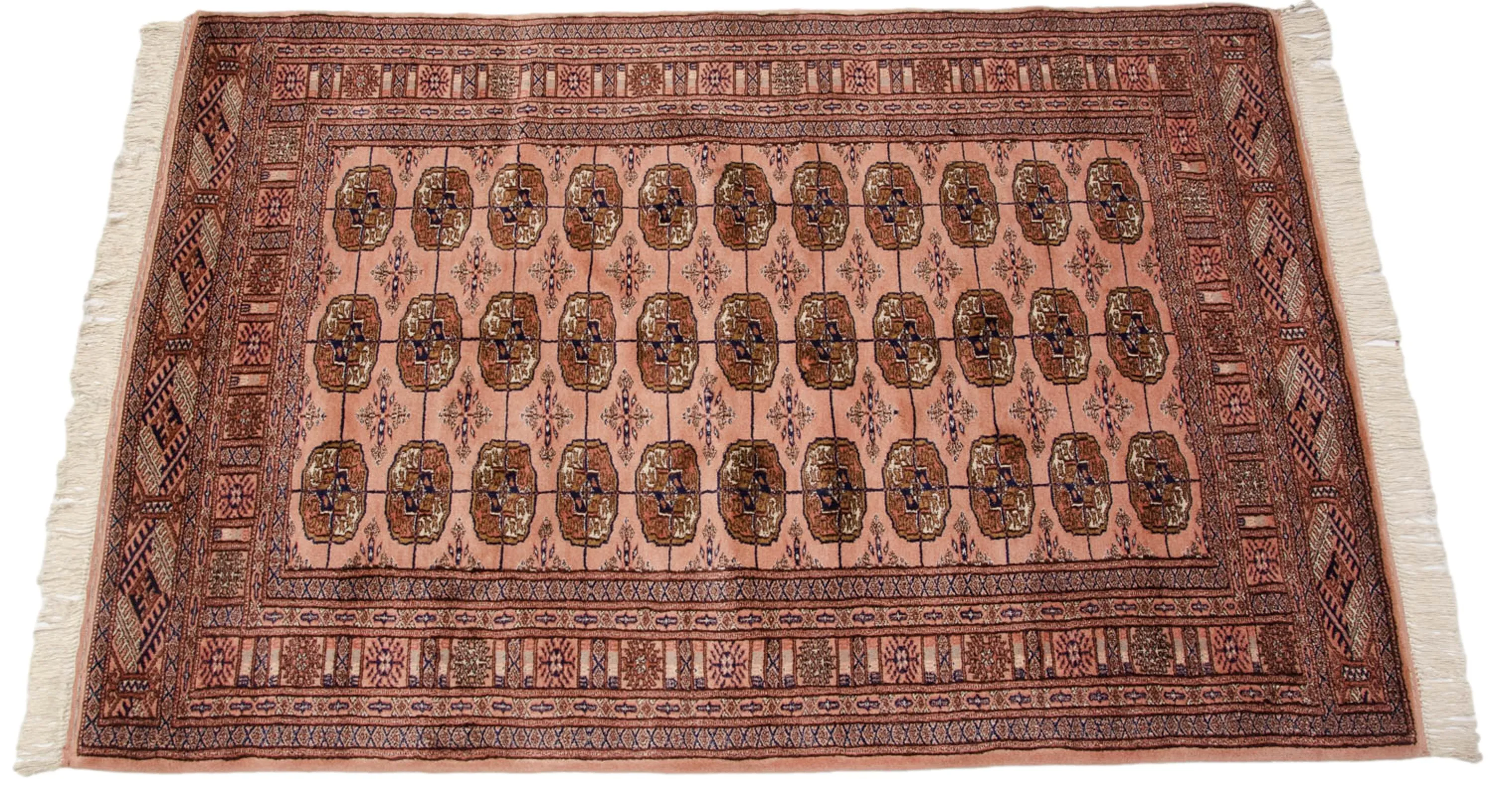 4x6 Vintage Fine Bokhara Rug