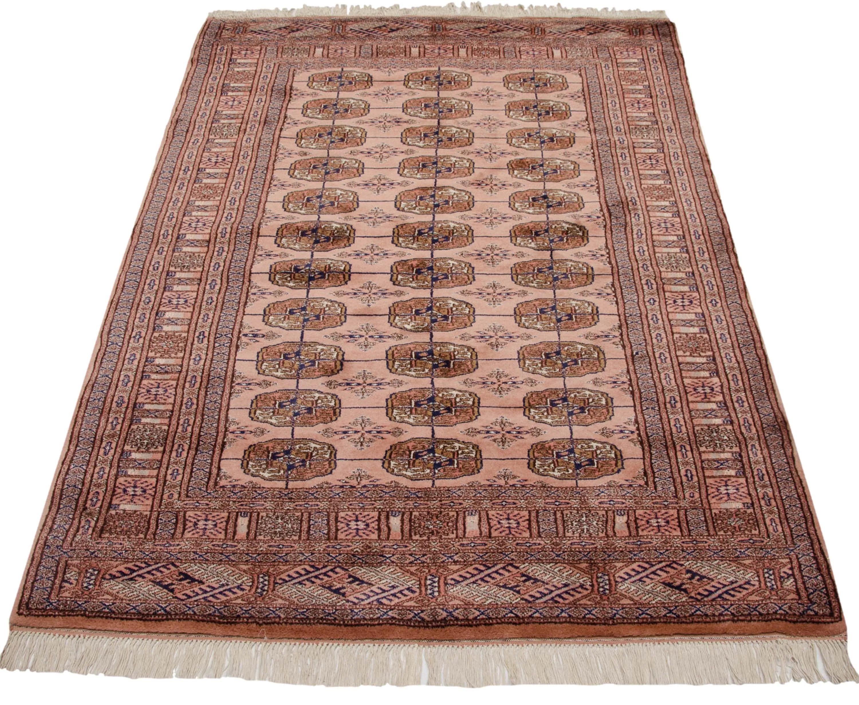 4x6 Vintage Fine Bokhara Rug