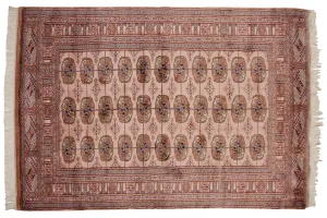 4x6 Vintage Fine Bokhara Rug
