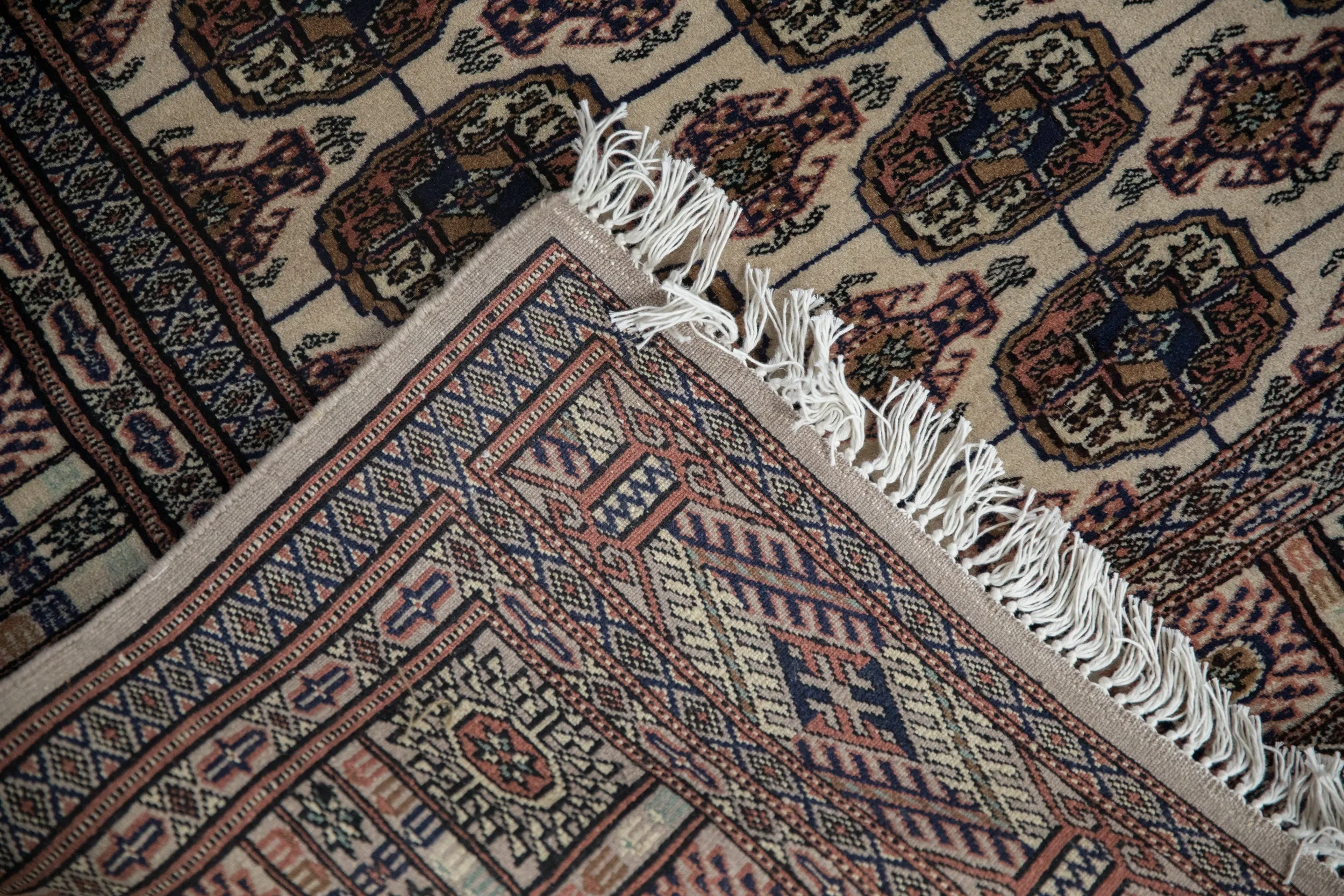 4x6 Vintage Fine Bokhara Rug