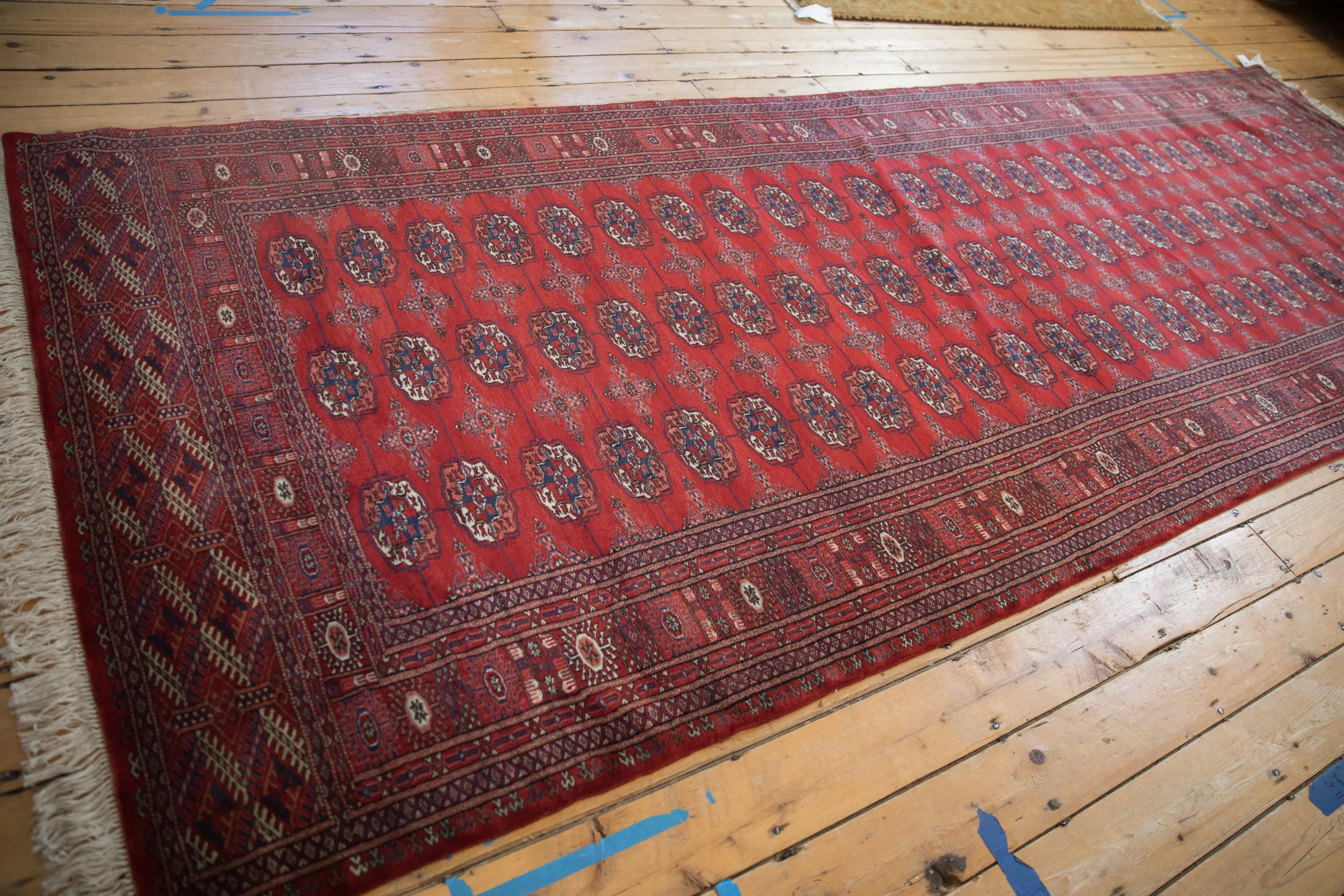 5x14 Vintage Fine Bokhara Rug Runner