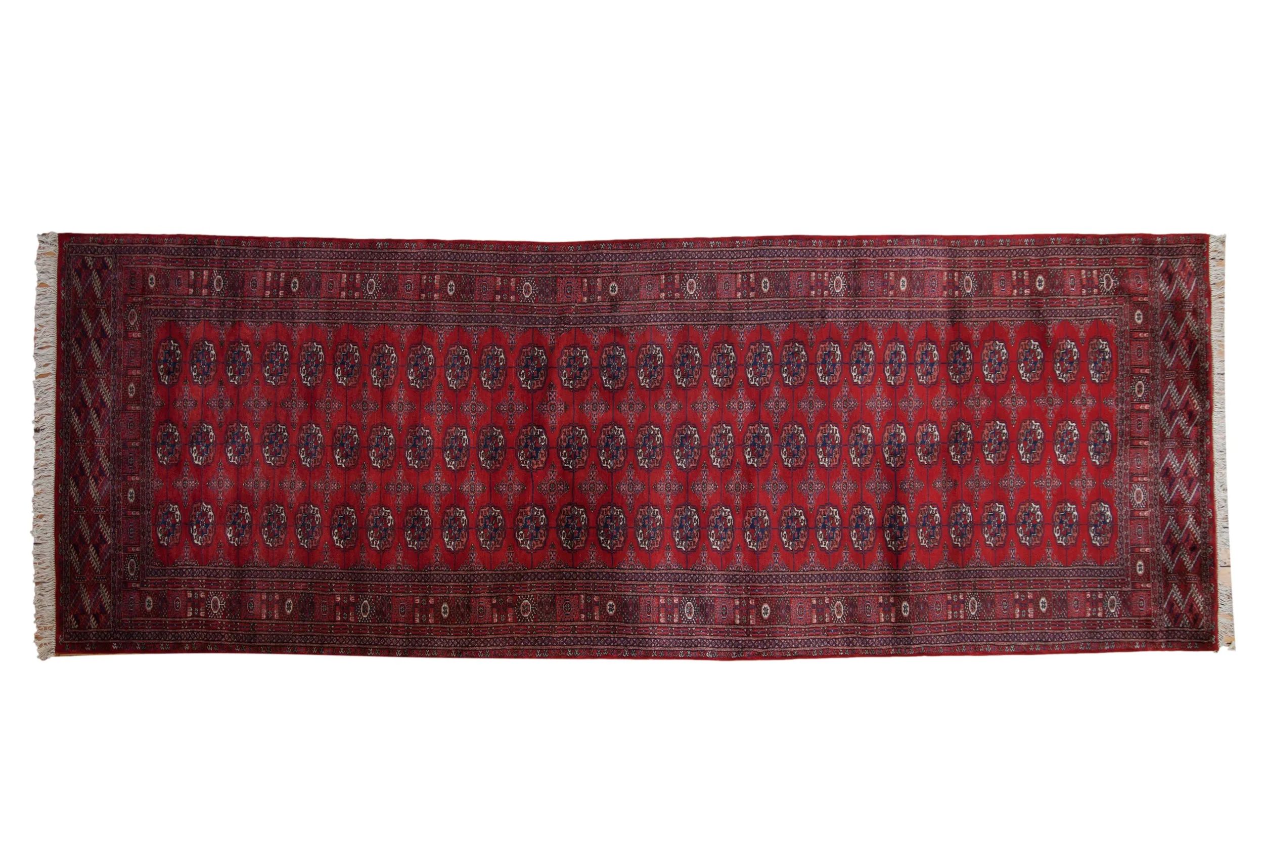 5x14 Vintage Fine Bokhara Rug Runner