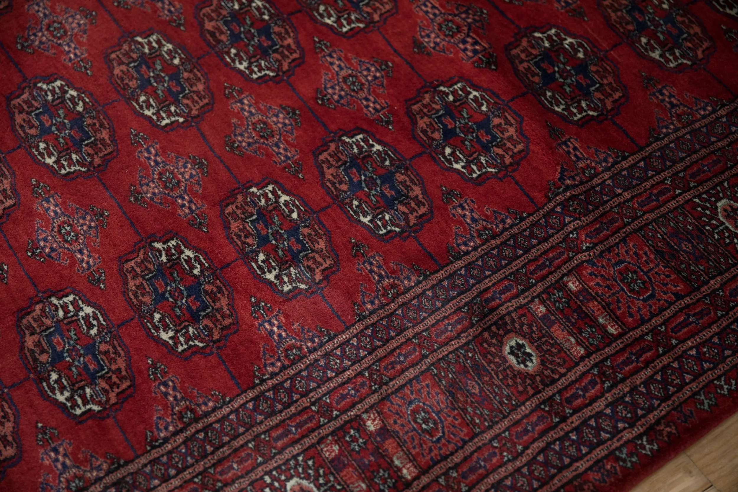 5x14 Vintage Fine Bokhara Rug Runner