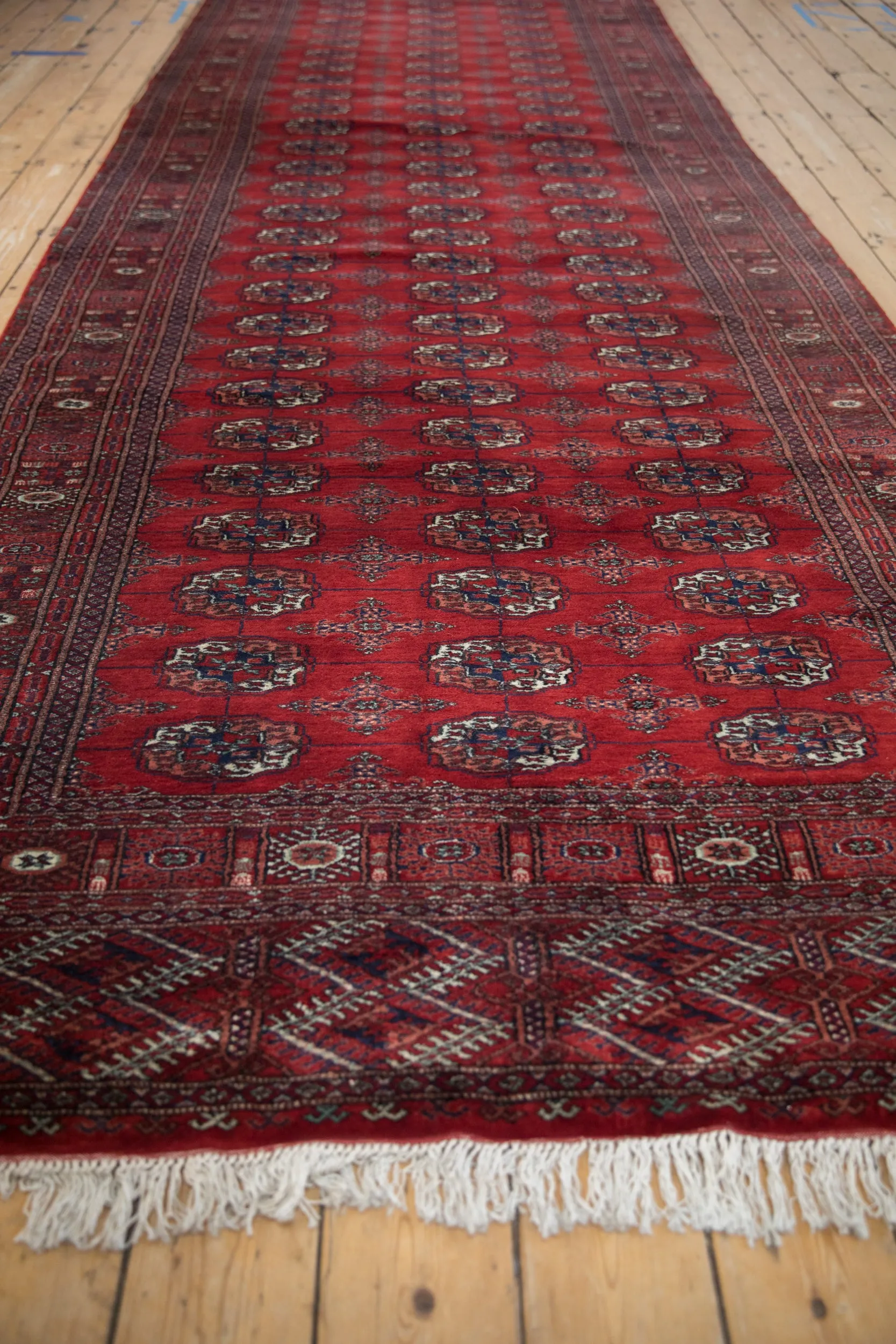 5x14 Vintage Fine Bokhara Rug Runner
