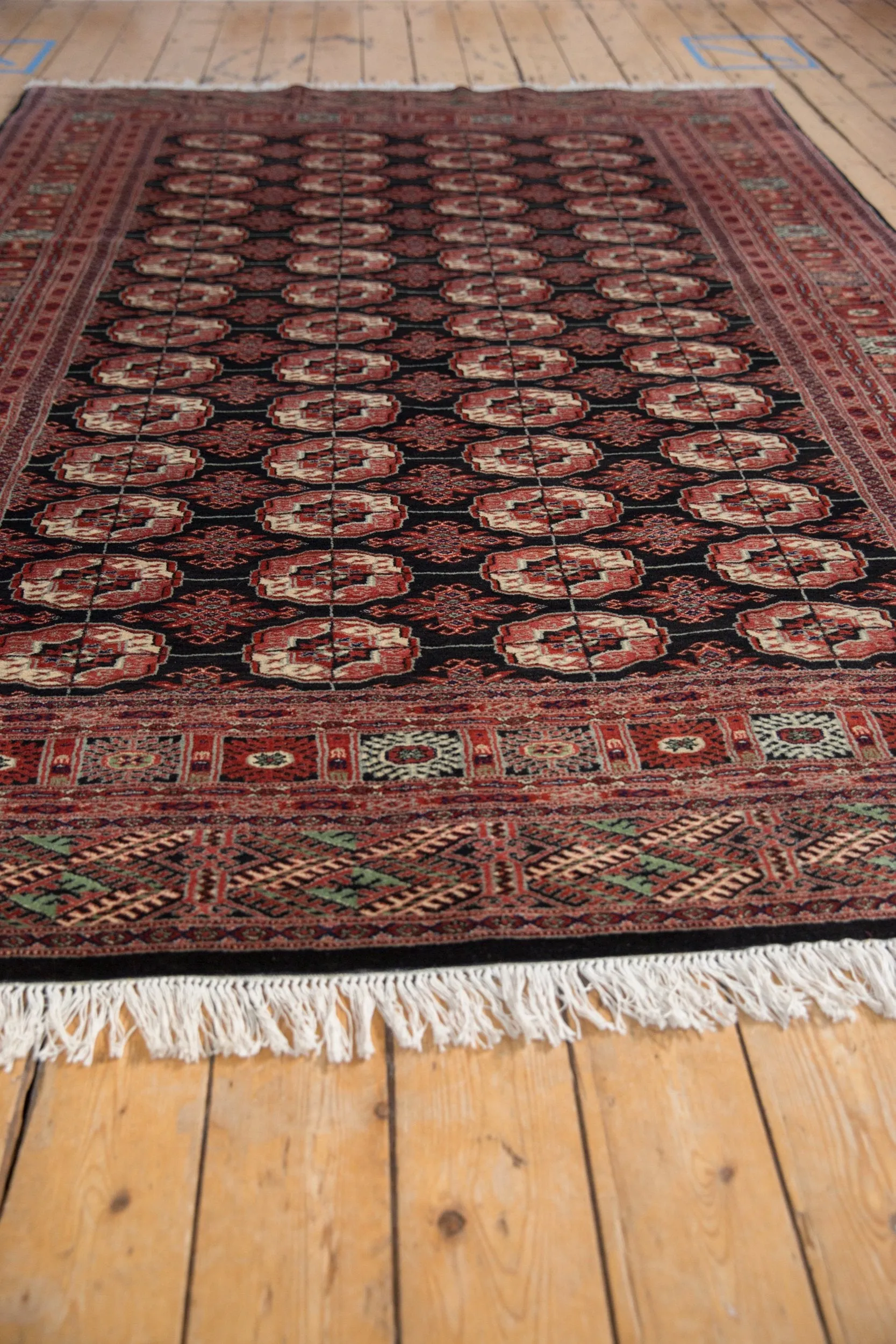 6x9 Vintage Fine Bokhara Carpet